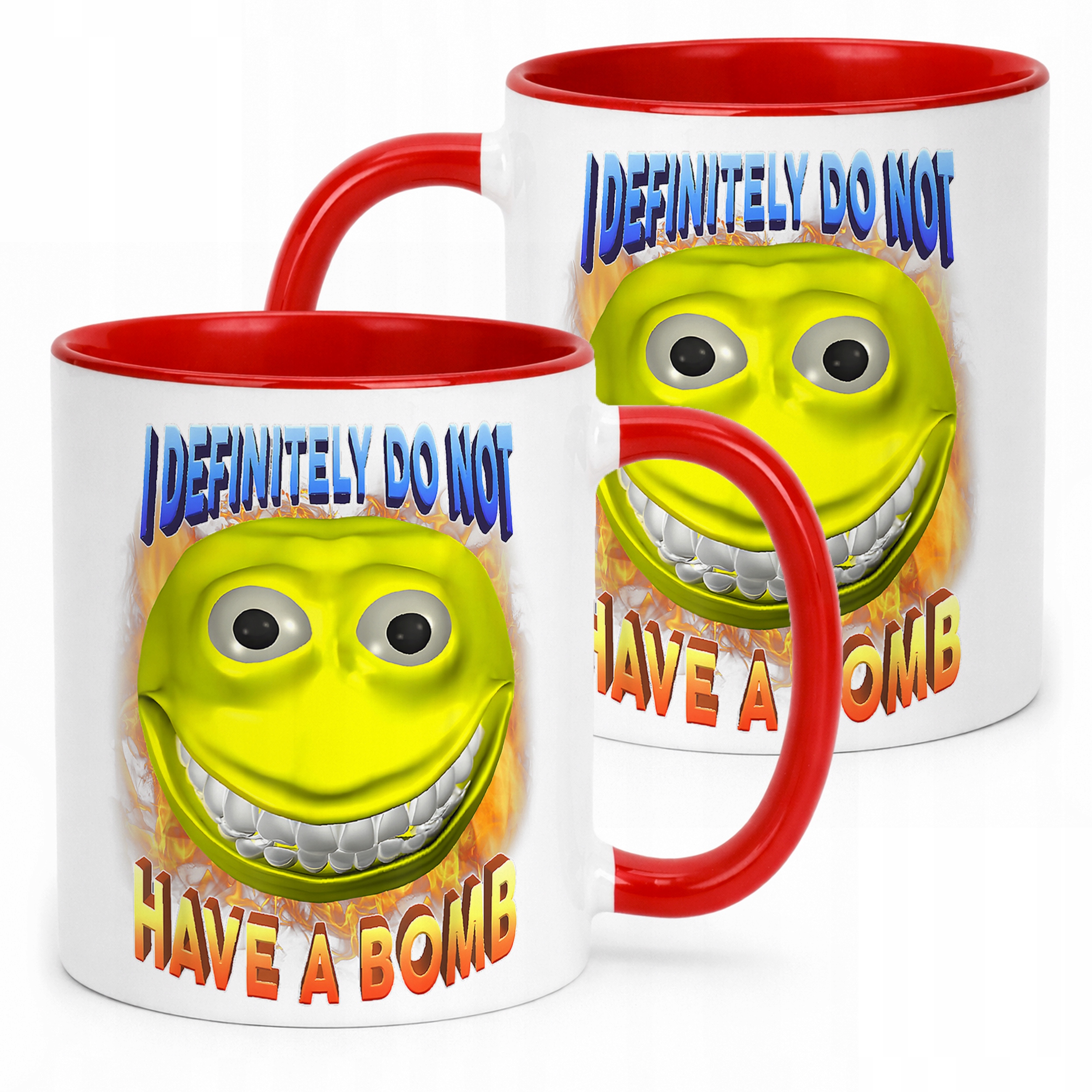 Kubek ceramiczny Definitely Do Not viral tiktok mem