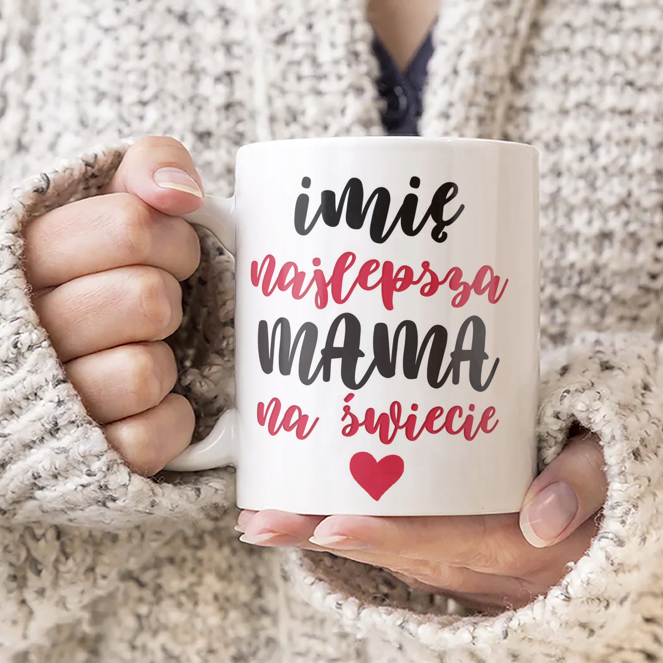 Kubek ceramiczny Personalizowany Dzień Matki Dla Mamy Prezent Upominek