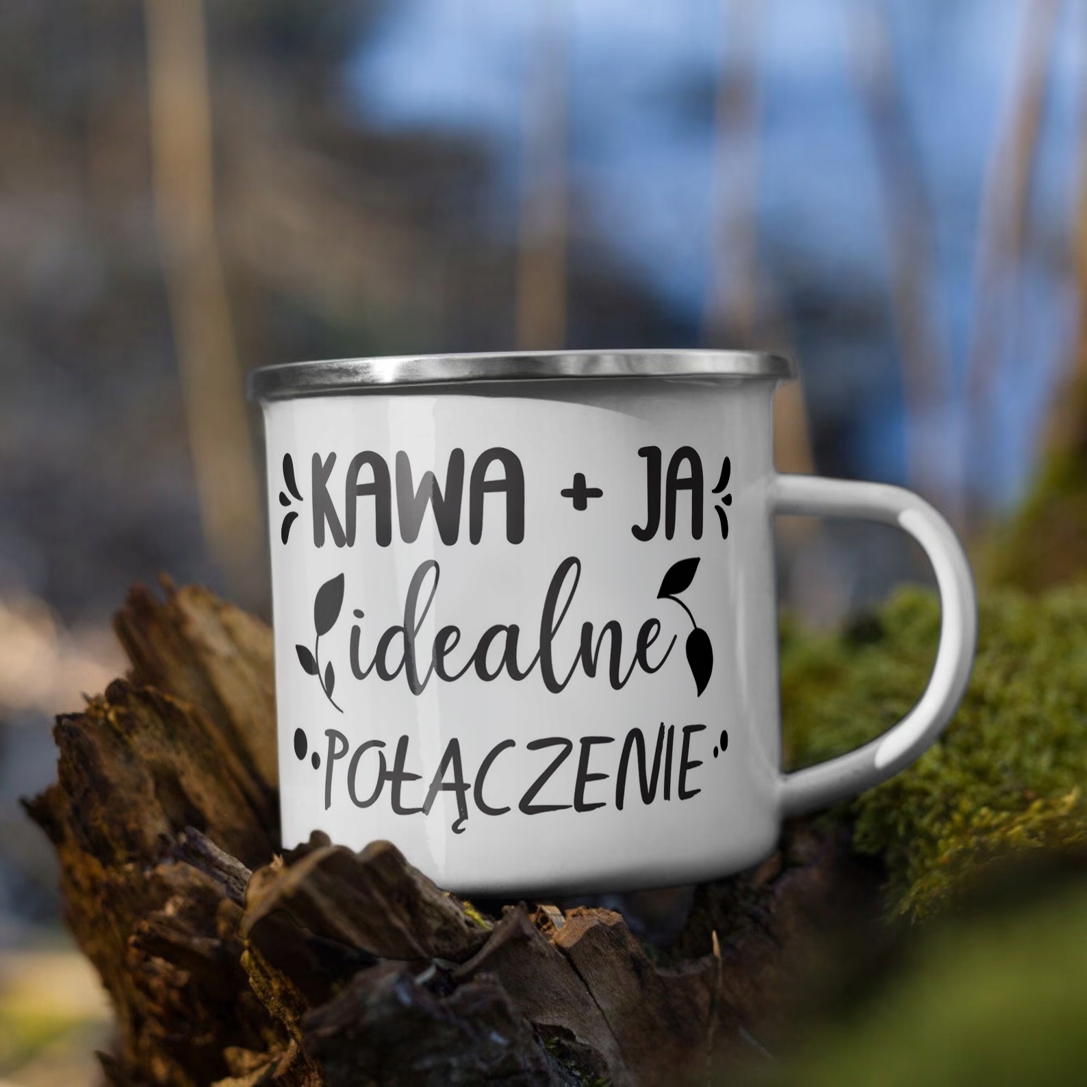 Emaliowany Kubek Garnuszek Dzień Kobiet Dla Kobiety Prezent Upominek