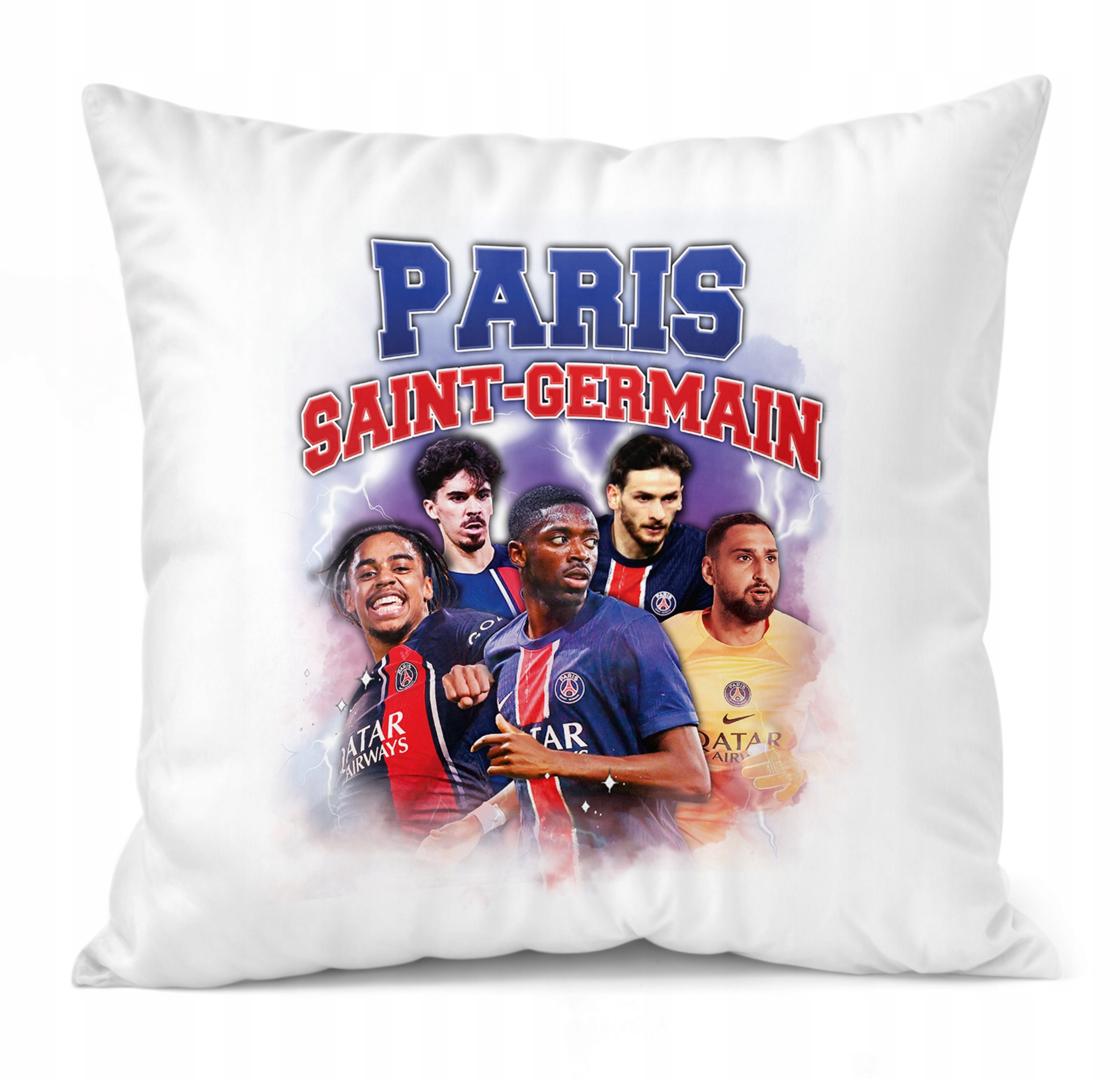 Zestaw Kubek Piłkarski + Poduszka Paris Saint-Germain Dembélé
