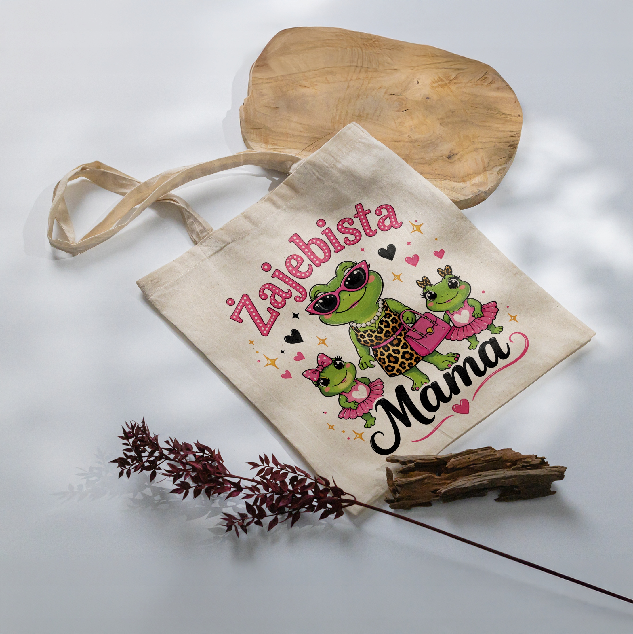Dzień Matki prezent dla mamy torba bawełniana modny upominek dla mamy
