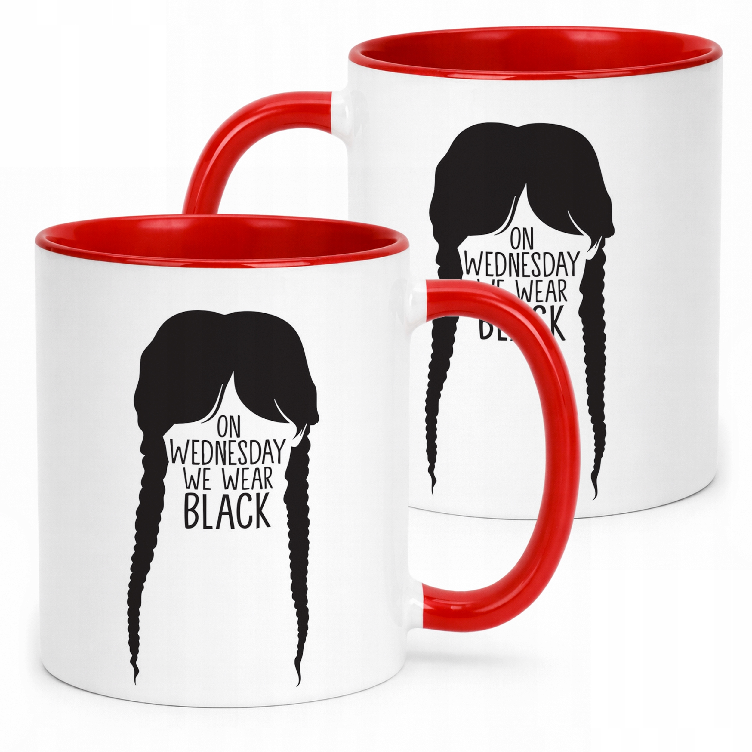 Kubek ceramiczny Nevermore Wednesday Addams Dla Fanów Prezent