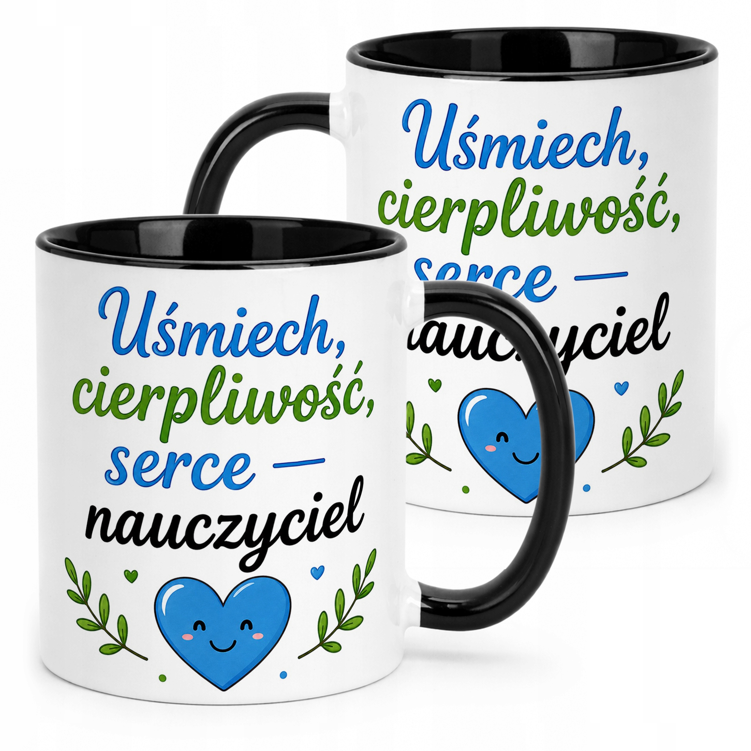 Kubek Czarny Dzień Nauczyciela Dla Nauczyciela Prezent Upominek