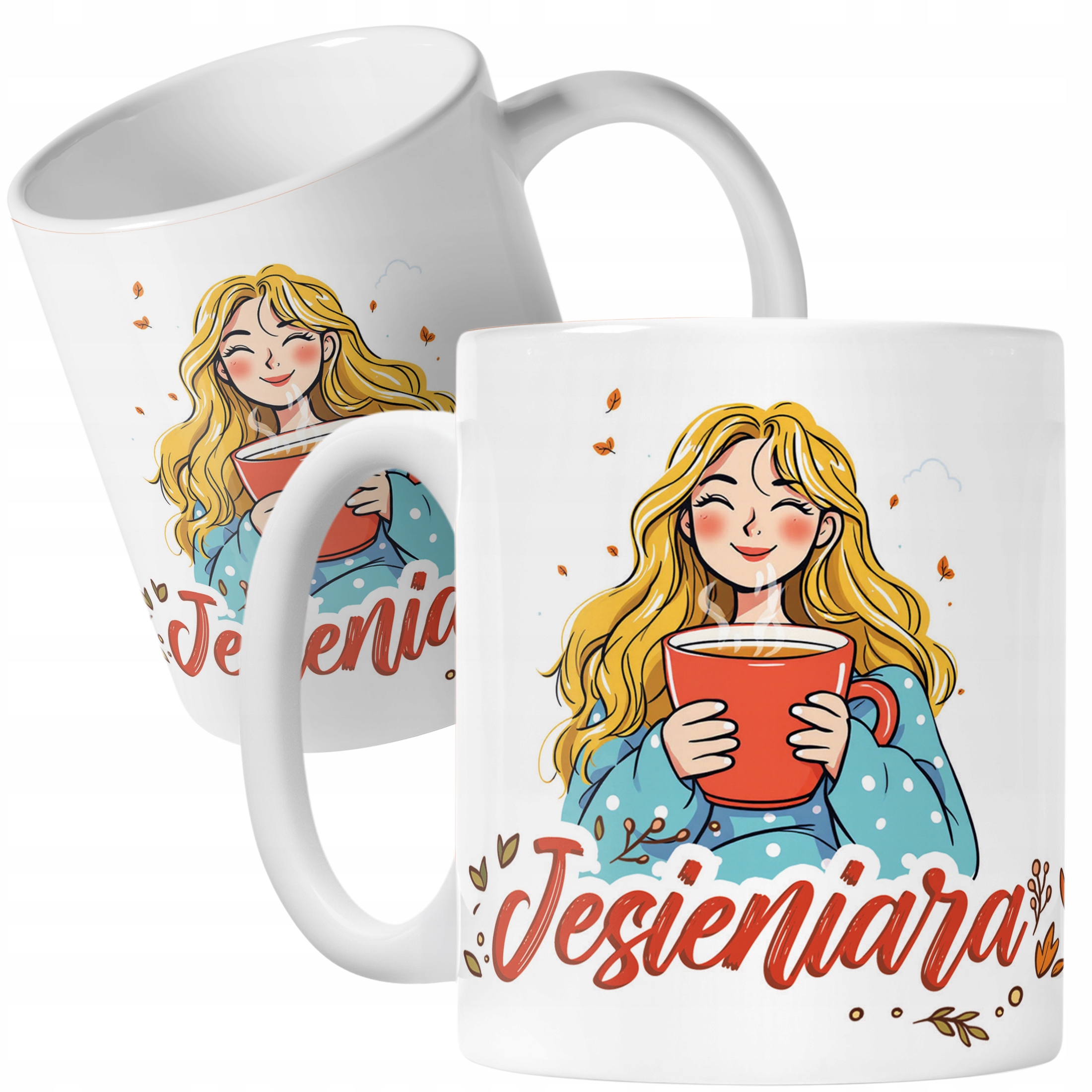 Kubek ceramiczny Jesienny Jesień Jesieniara Prezent Upominek