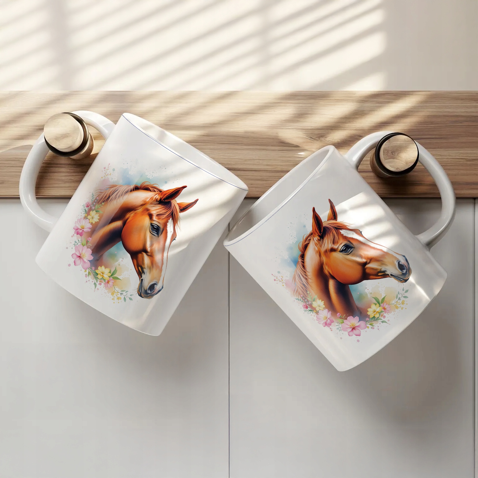 Kubek ceramiczny Z Koniem Koń Słodki Dla Dzieci Dla Koniar Prezent