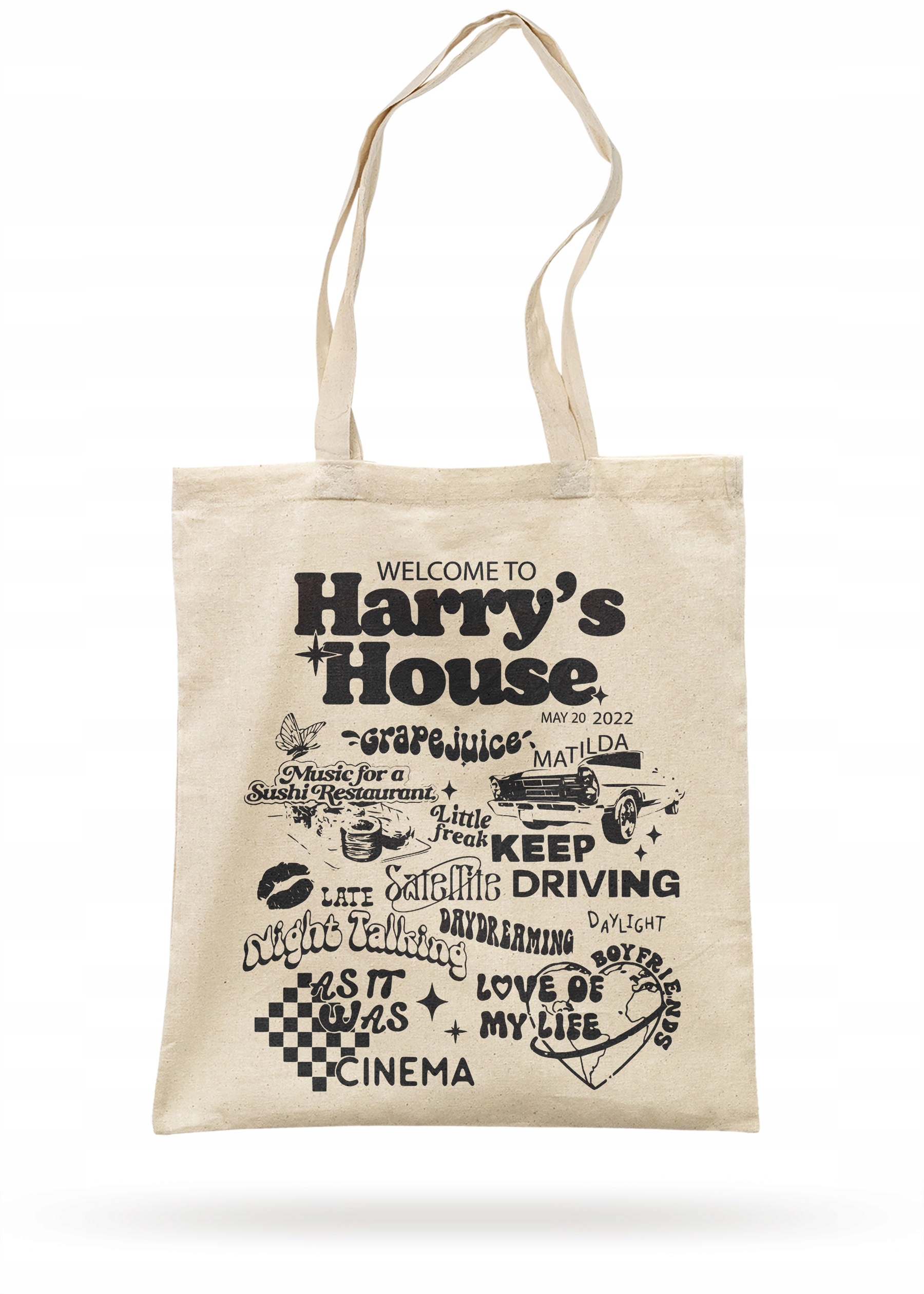 Torba bawełniana na zakupy 42×38 Harry Styles Harry’s House
