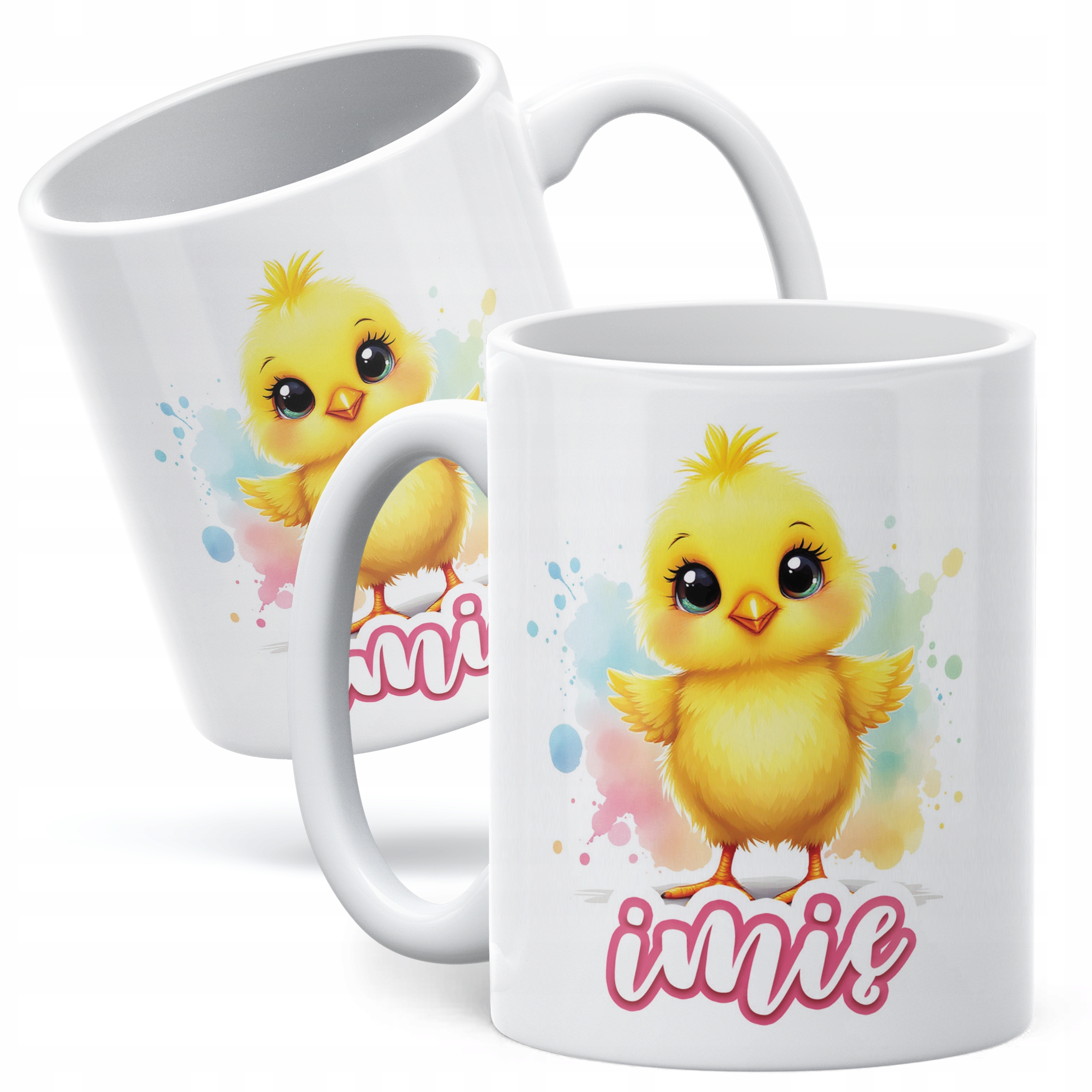 Kubek ceramiczny Wielkanocny Personalizowany Z okazji Świąt Wielkanocnych