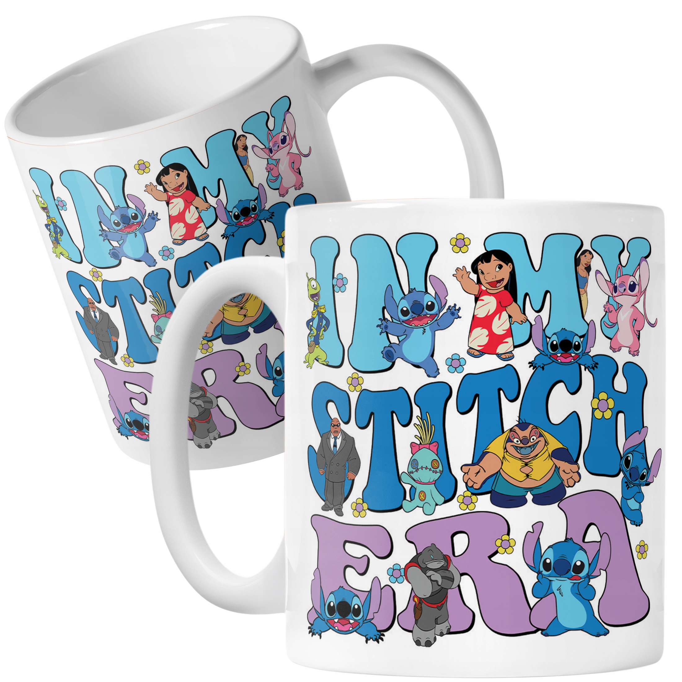 Kubek ceramiczny Stitch Lilo i Stich Bajka Dla Dzieci Prezent