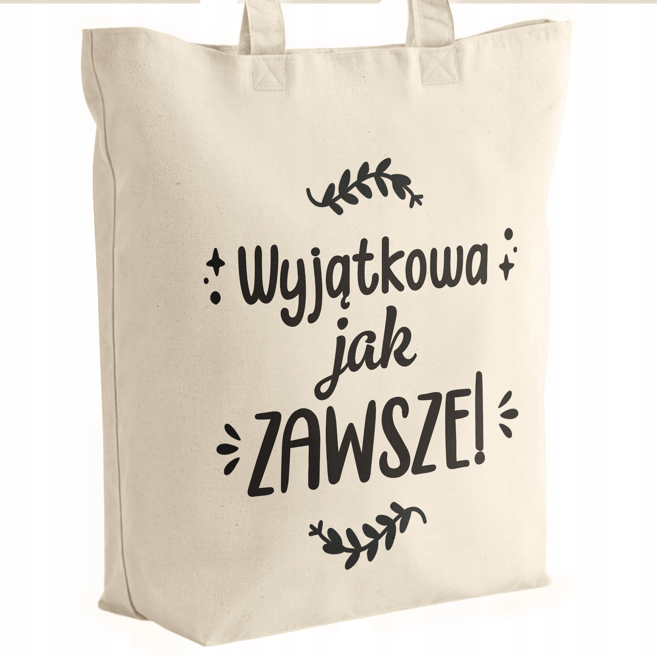 Zestaw Kubek + Torba Dzień Kobiet Prezent Upominek Wyjątkowa jak Zawsze