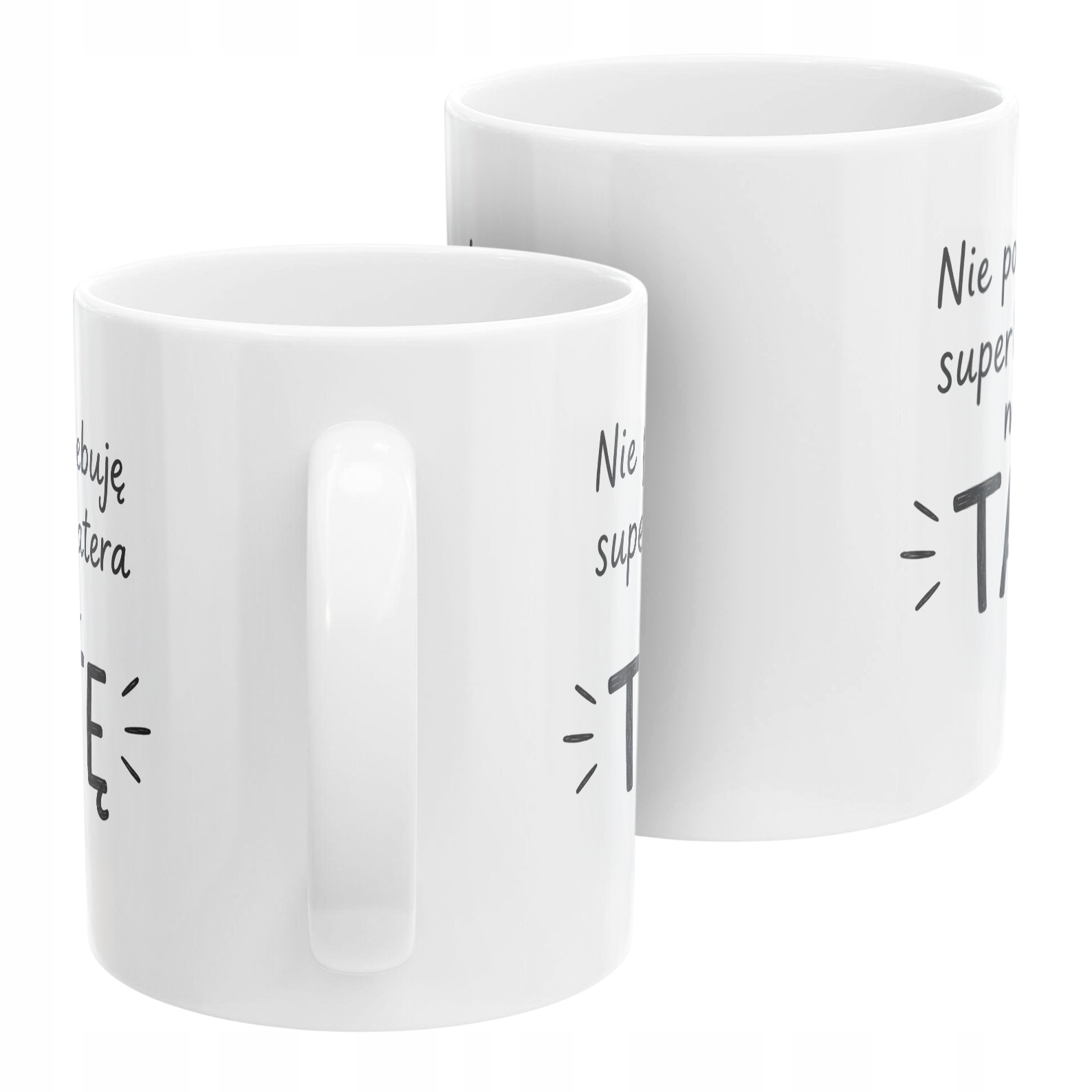 Kubek Ceramiczny upominek na Dzień Ojca prezent dla taty