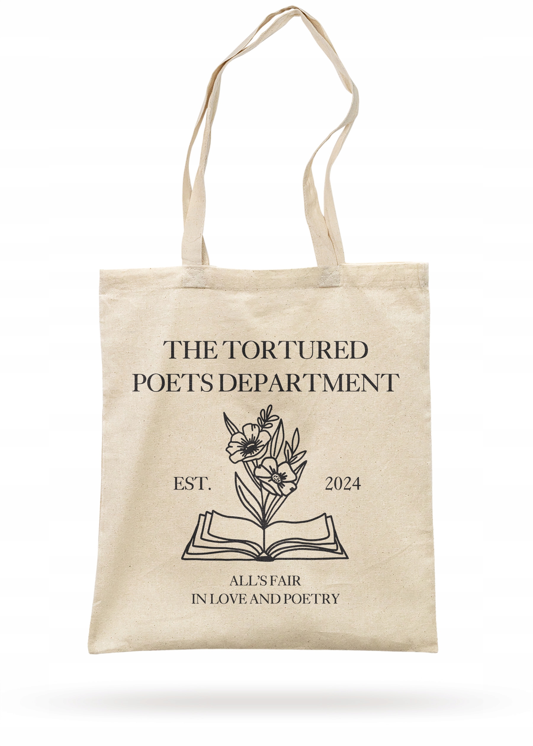 Torba bawełniana na zakupy 42×38 Taylor Swift The Tortured Poets Department