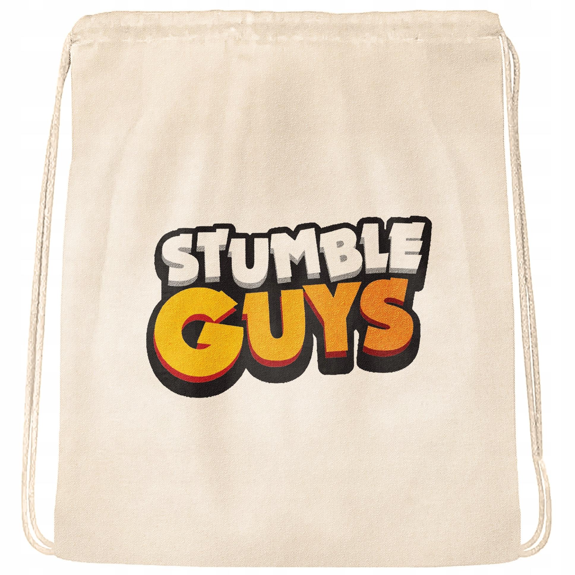 Plecak bawełniany 34×40 Stumble Guys Dla Fanów i Graczy