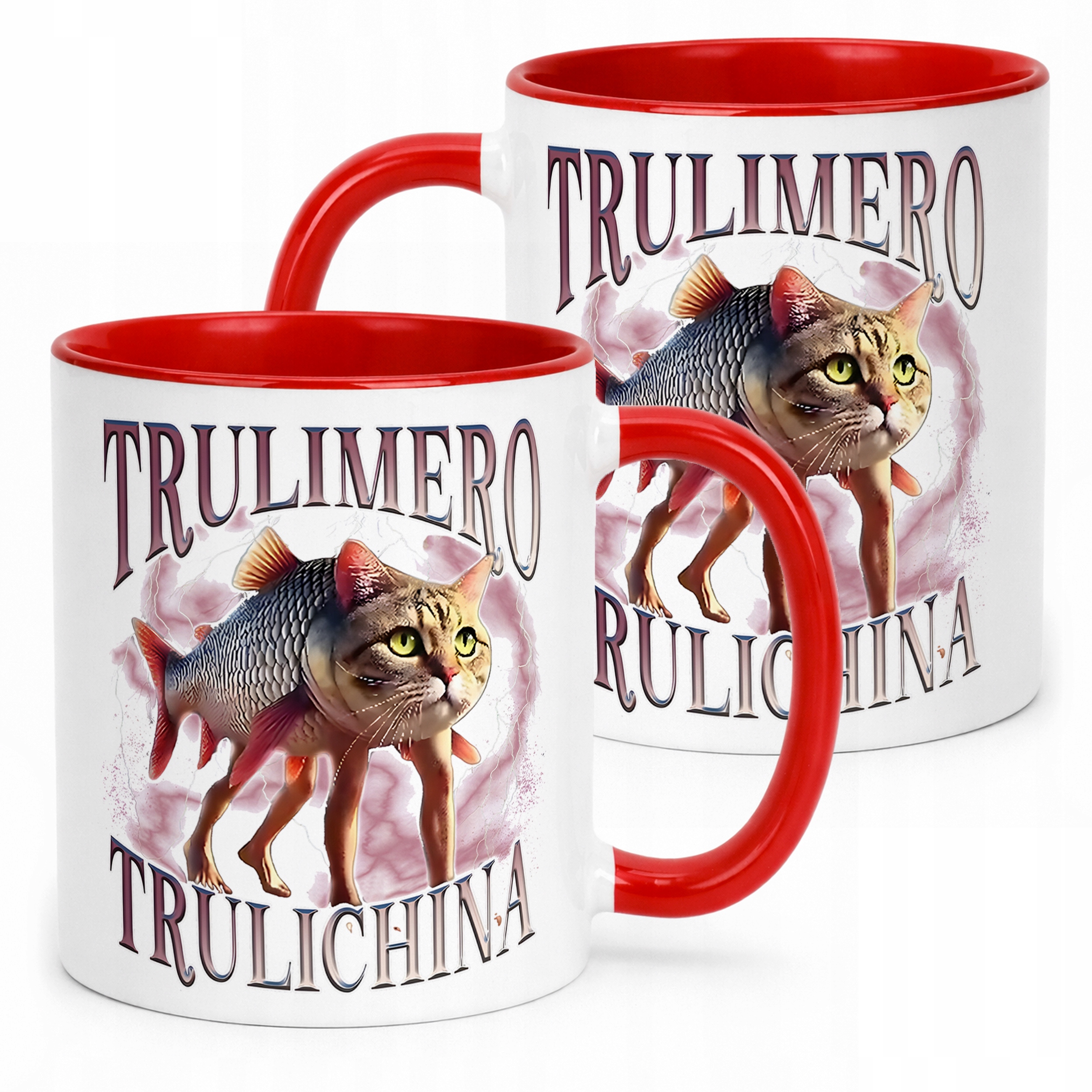 Kubek ceramiczny Trullimero Trulichina viral tiktok mem