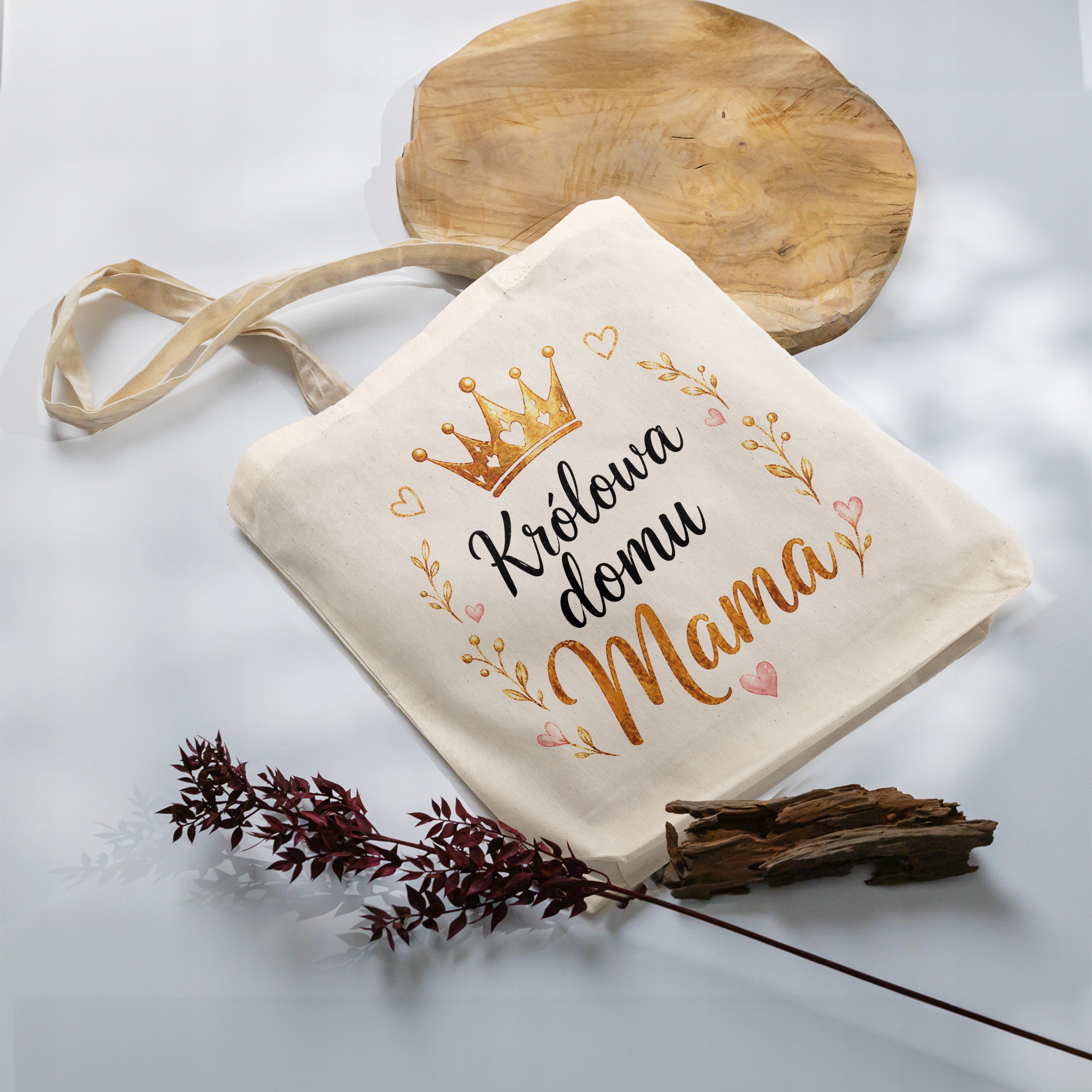 Dzień Matki prezent dla mamy torba bawełniana premium idealny prezent