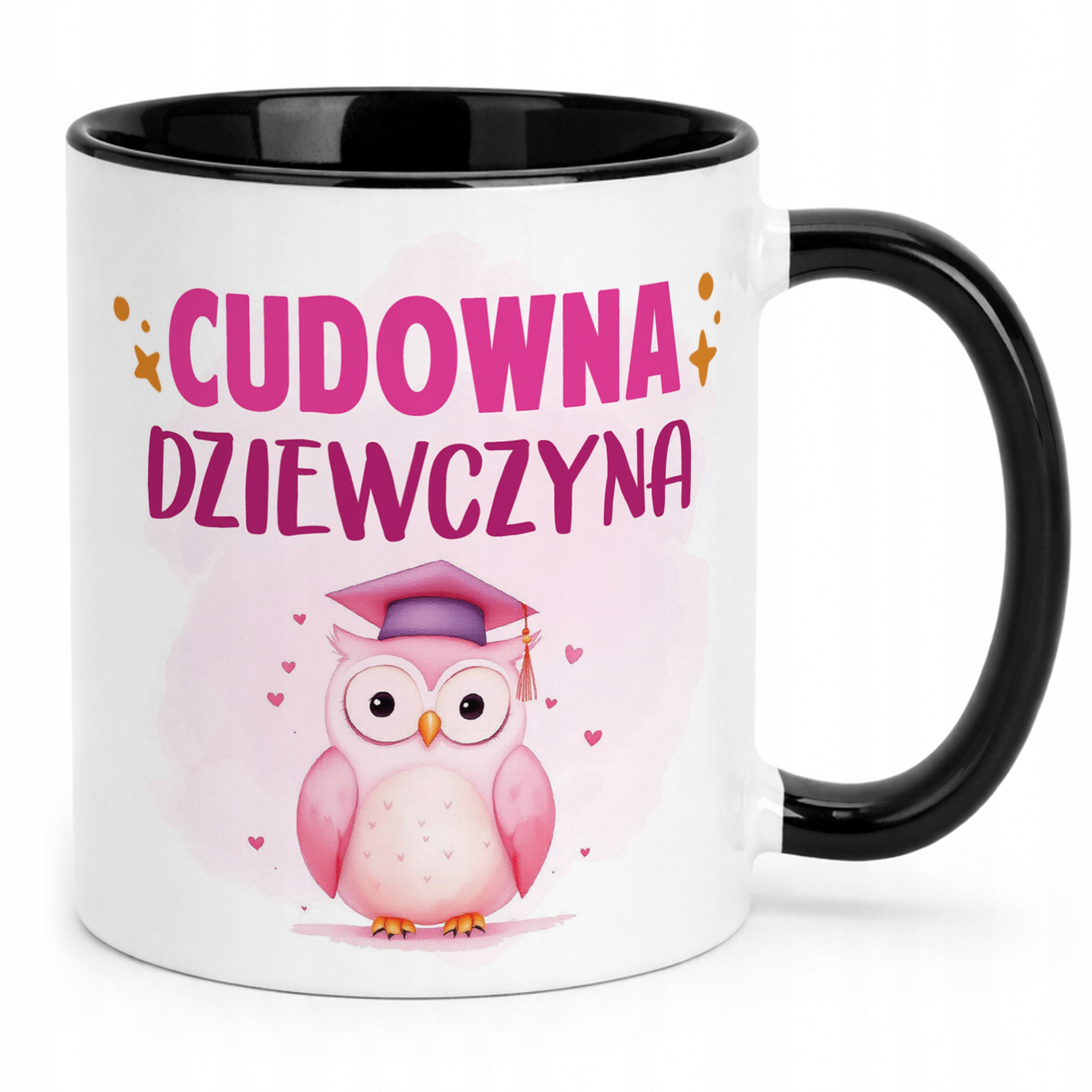 Kubek Czarny Dzień Kobiet Dla Dziewczynki Dla Niej Prezent Upominek