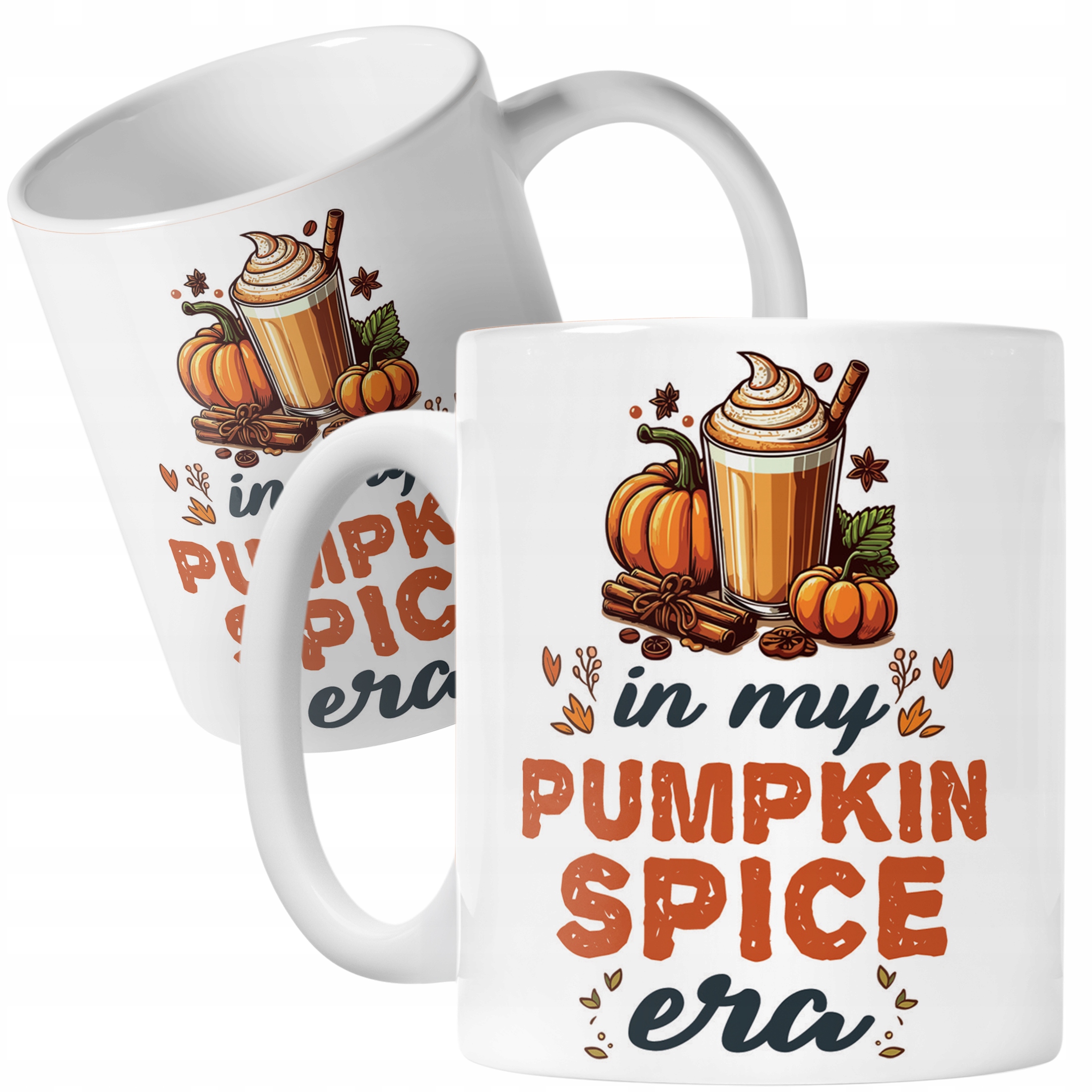 Kubek ceramiczny Jesienny Jesień Hello Pumpkin Dynia Prezent