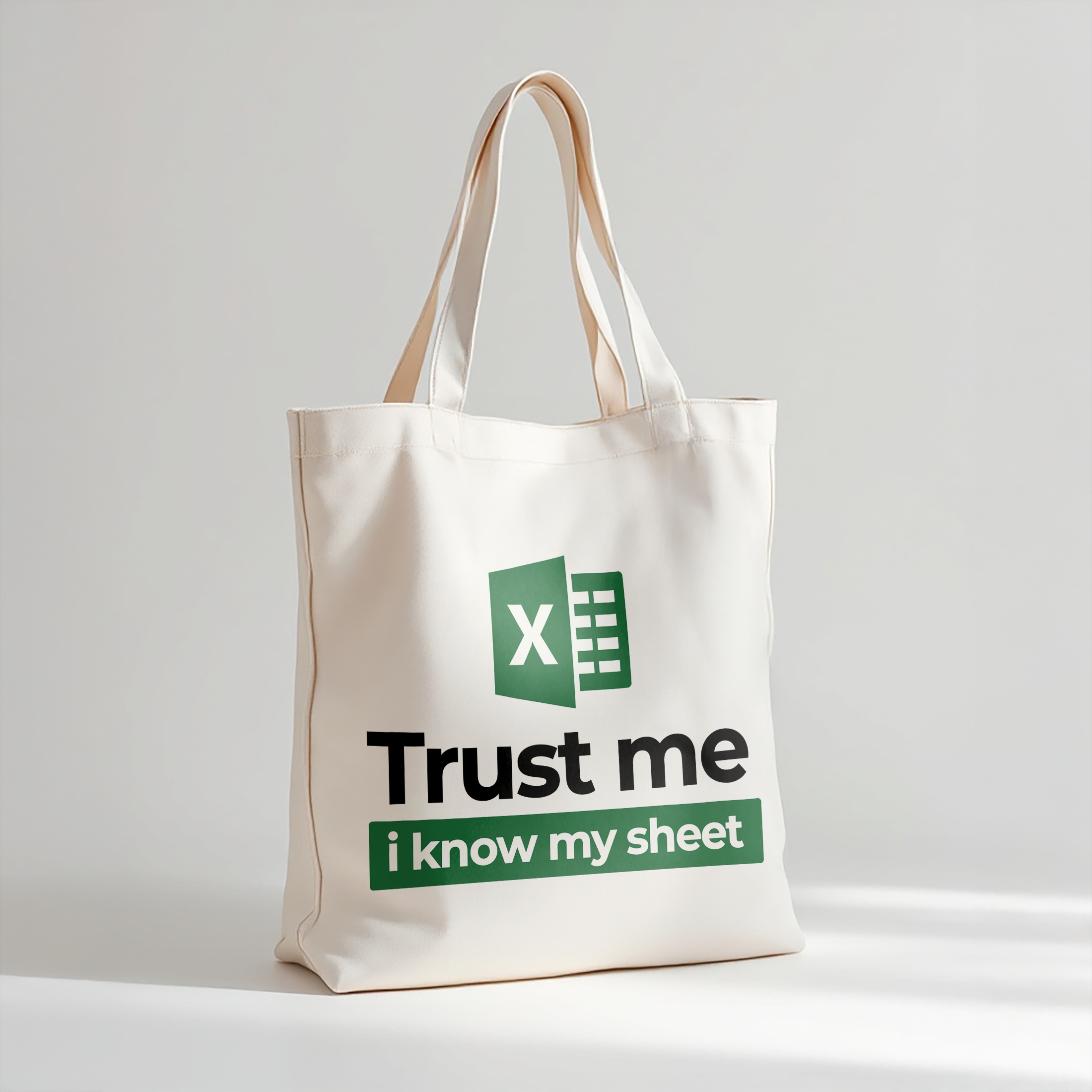 Torba bawełniana premium Trust Me Excel Zabawny Prezent