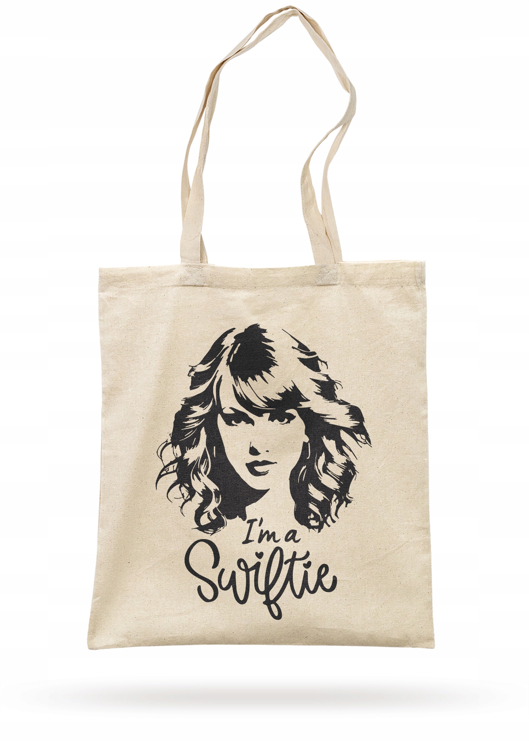 Torba bawełniana z dnem na zakupy 42x38x10 Taylor Swift Swiftie