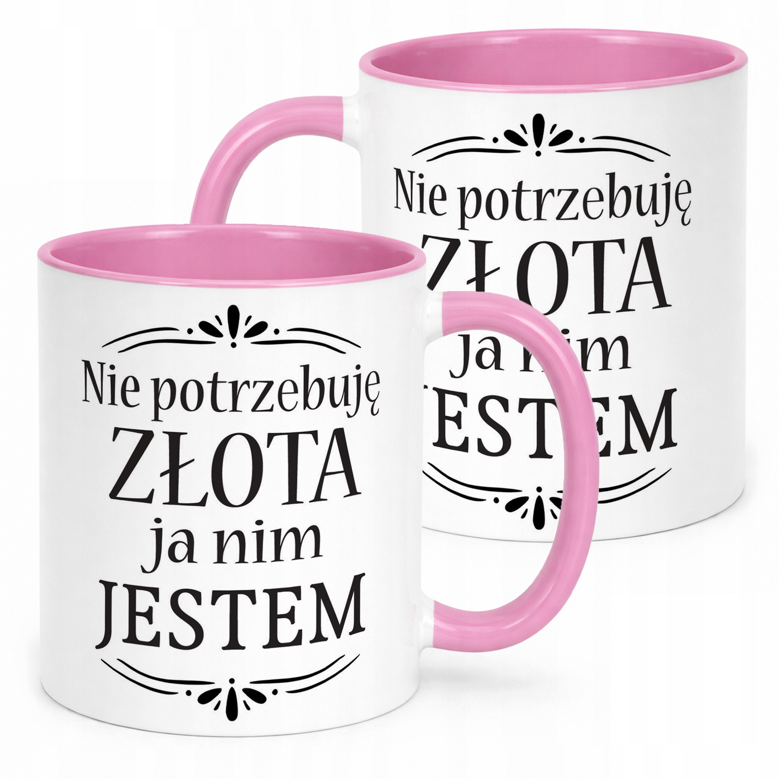 Kubek Różowy Dzień Kobiet Dla Kobiety Dziewczyny Prezent Upominek