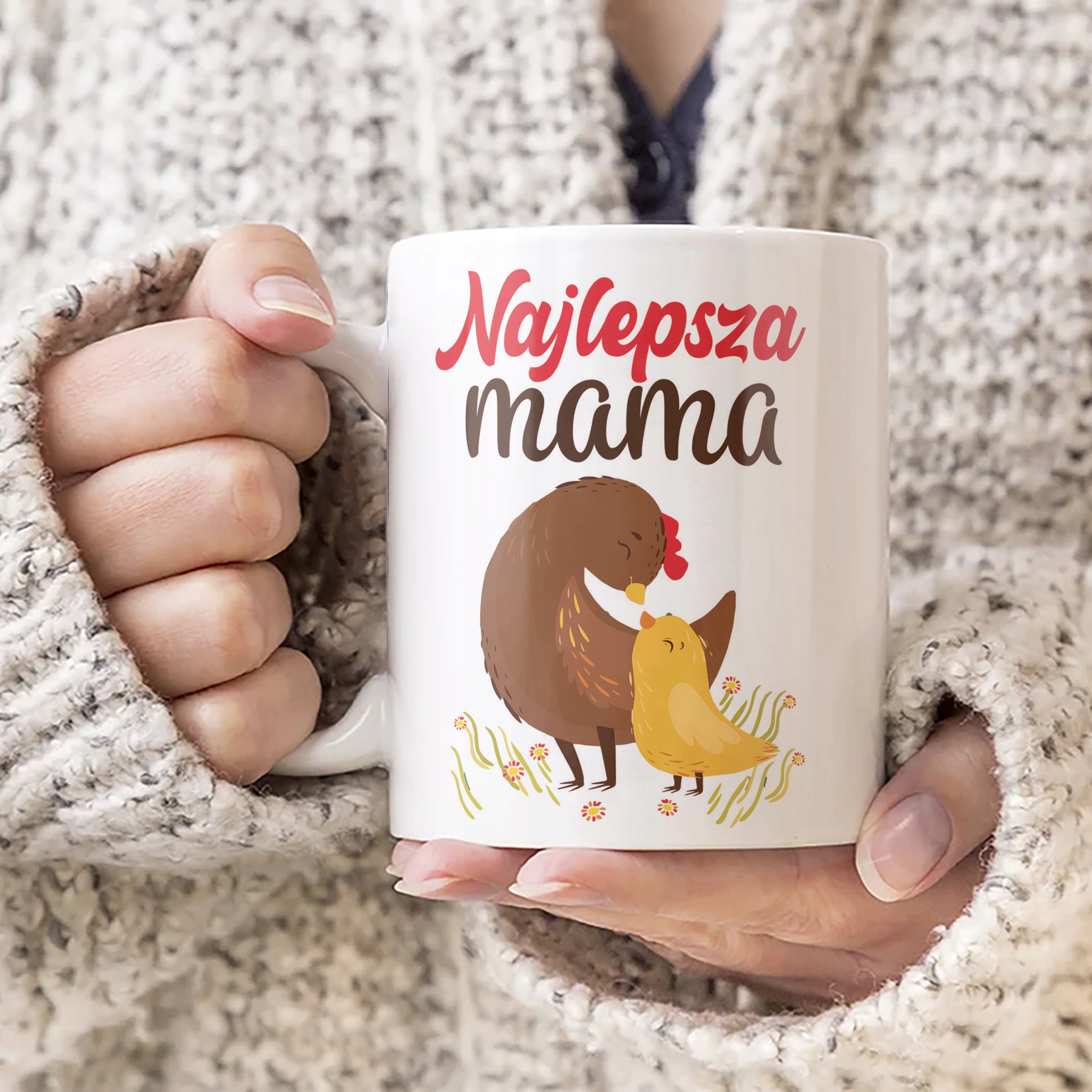 Kubek ceramiczny Dzień Matki Dla Mamy Prezent Najlepsza Mama