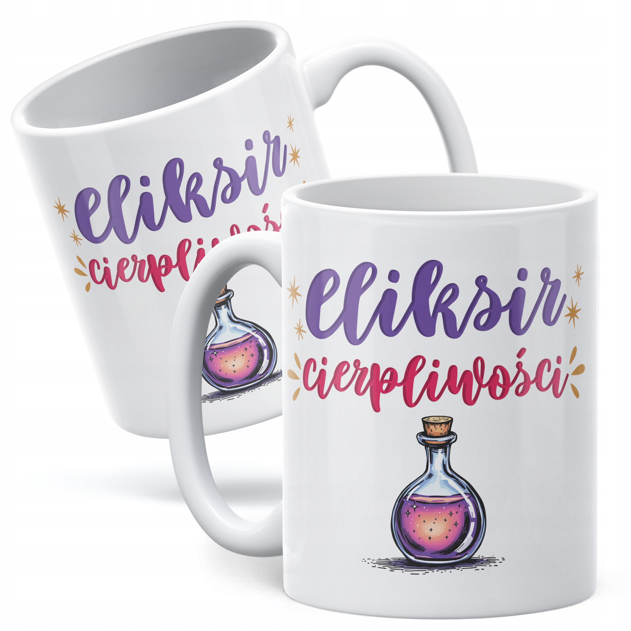 Kubek ceramiczny Eliksir Cierpliwości Prezent Upominek