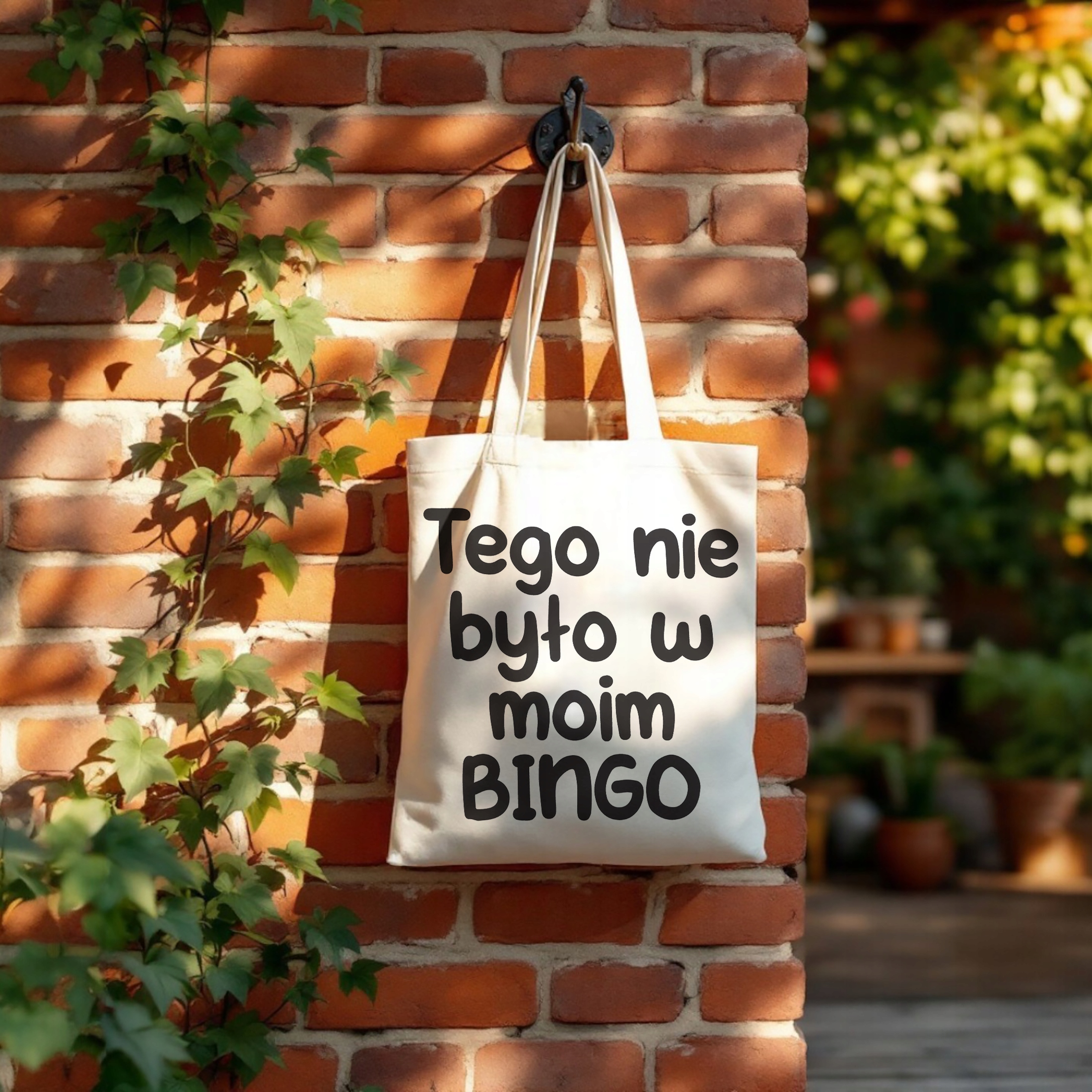 Torba bawełniana na zakupy Tego Nie Było W Moim Bingo Zabawny Prezent