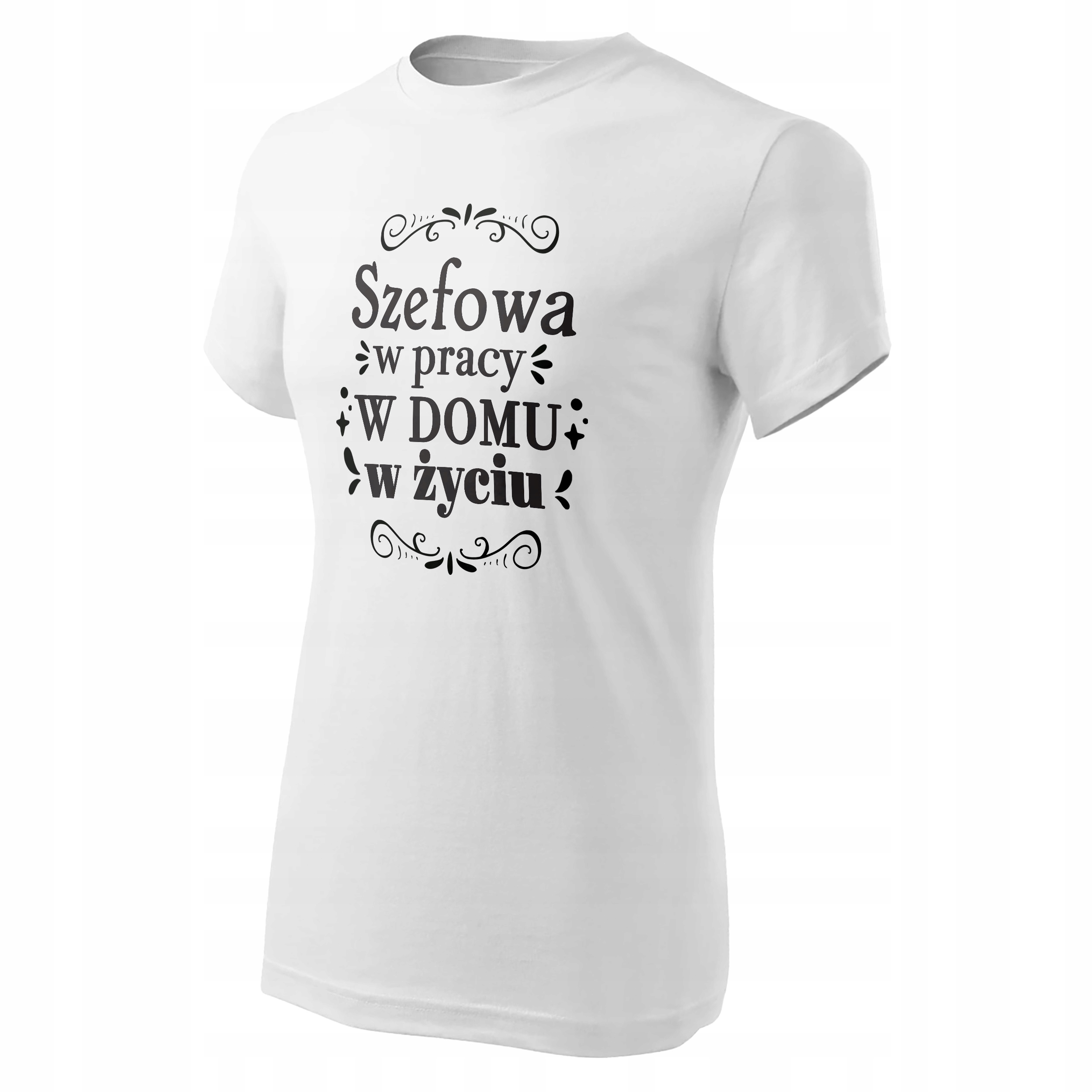 Koszulka Damska T-shirt Na Dzień Kobiet Prezent Szefowa