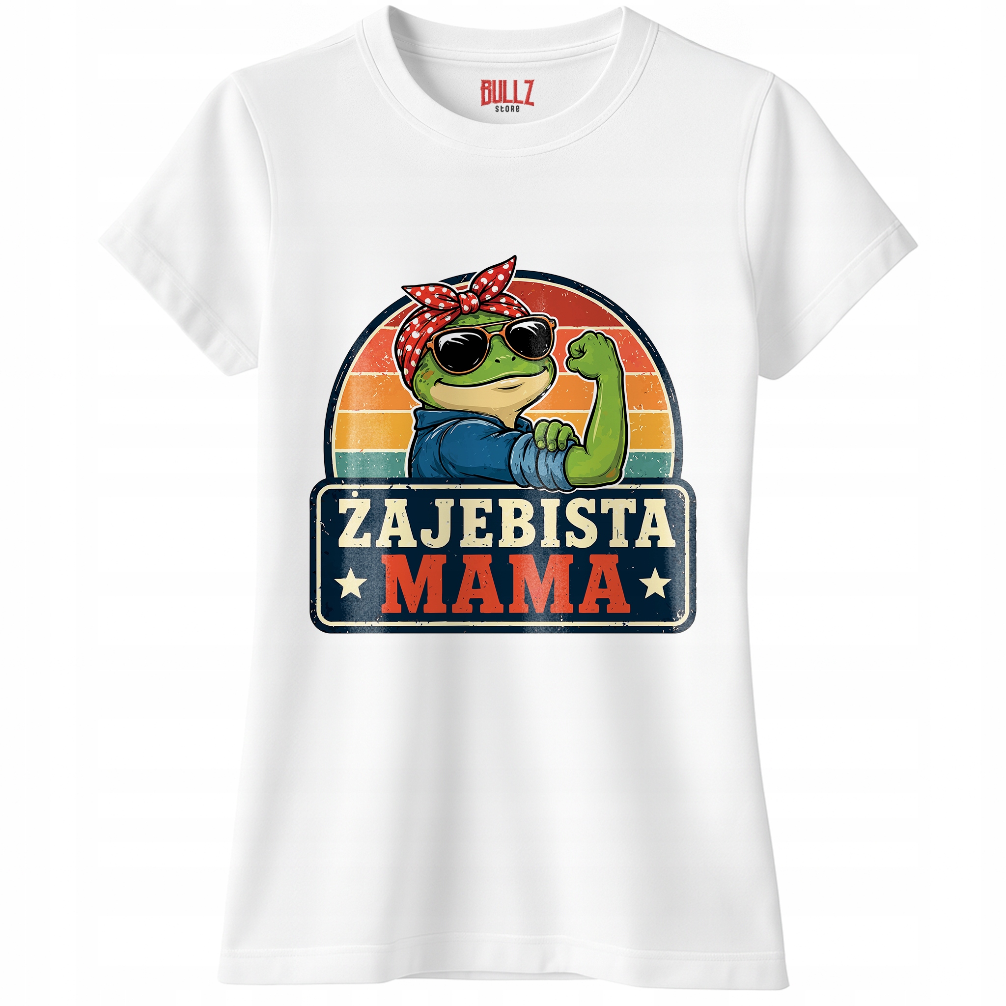 Koszulka biała damska Dzień Matki Dla Mamy Prezent Upominek r. S