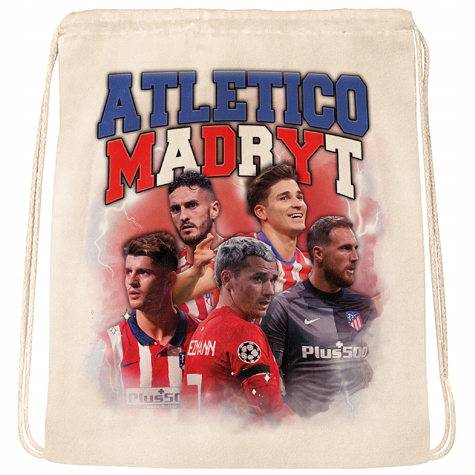 Plecak bawełniany Atlético Madryt Griezmann Morata Koke