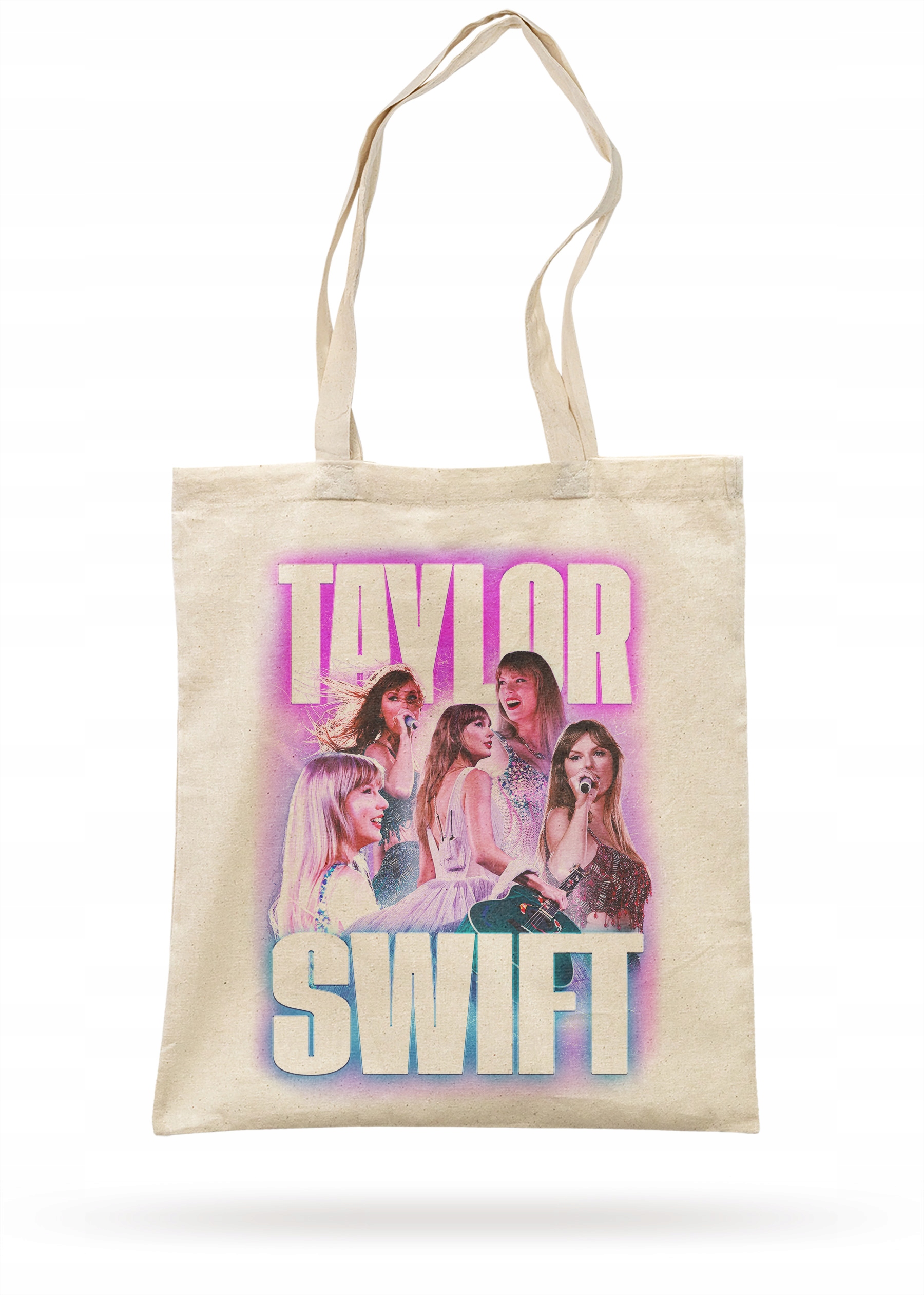 Torba bawełniana z dnem na zakupy 42×38 Taylor Swift Dla Fanów