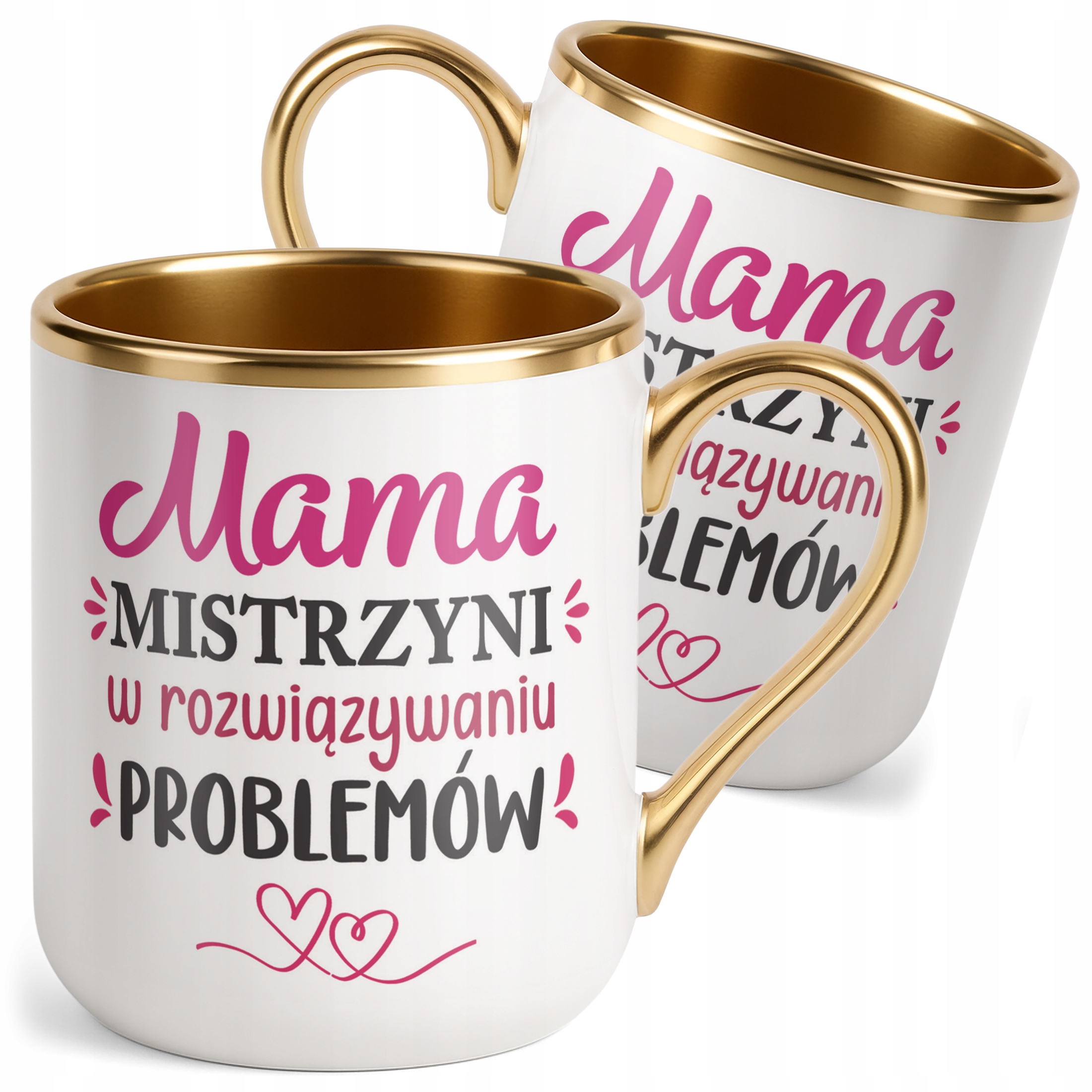 Kubek Premium Złoty Dzień Matki Dla Mamy Prezent Upominek Mistrzyni Mama