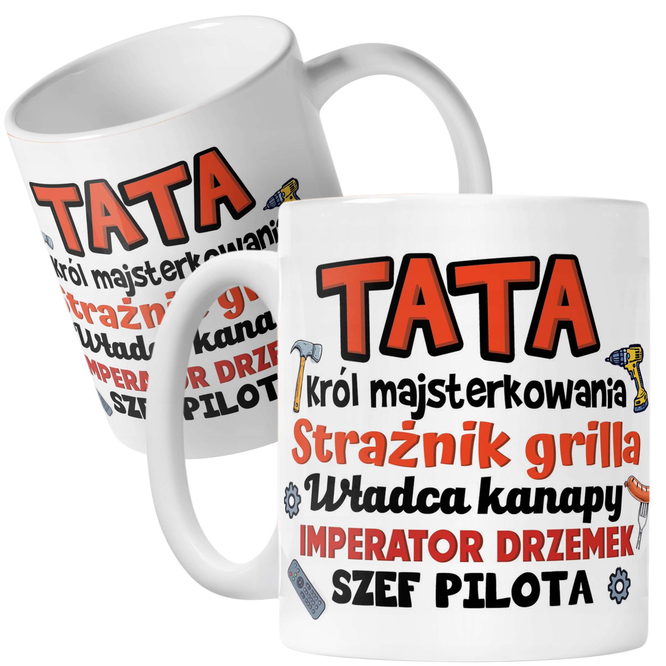 Kubek ceramiczny Dzień Ojca Dla Taty Majstra Prezent