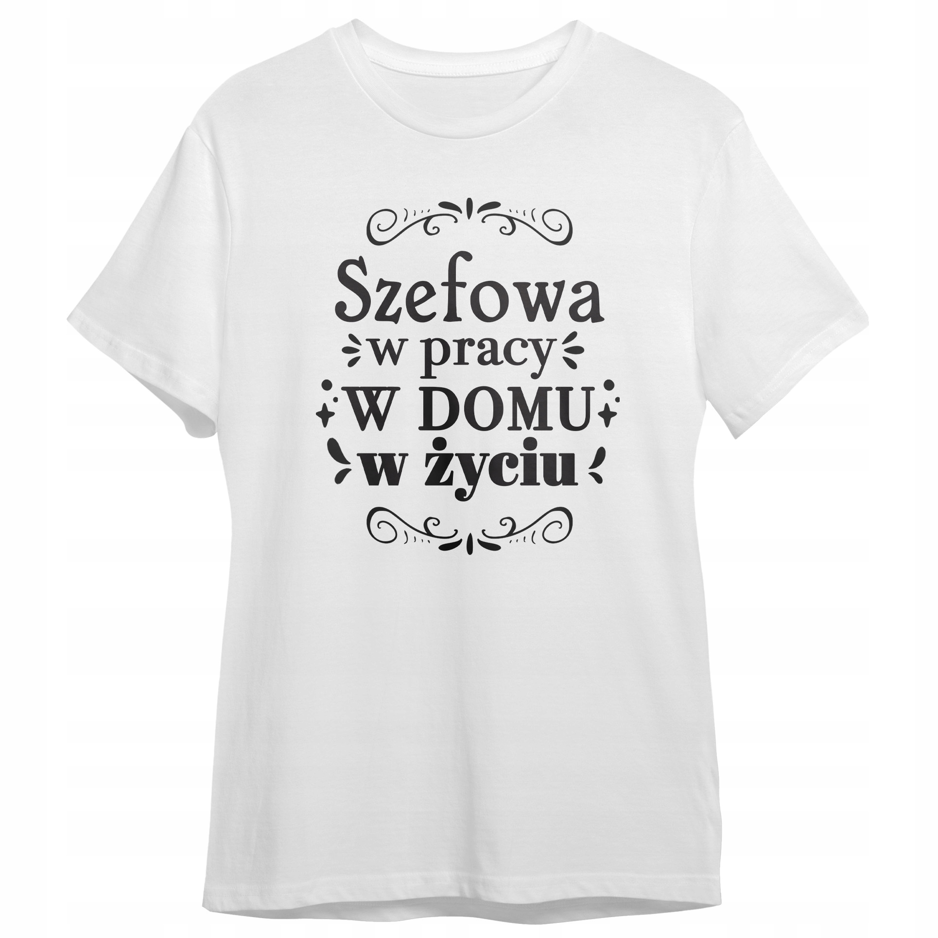 Koszulka Damska T-shirt Na Dzień Kobiet Prezent Szefowa