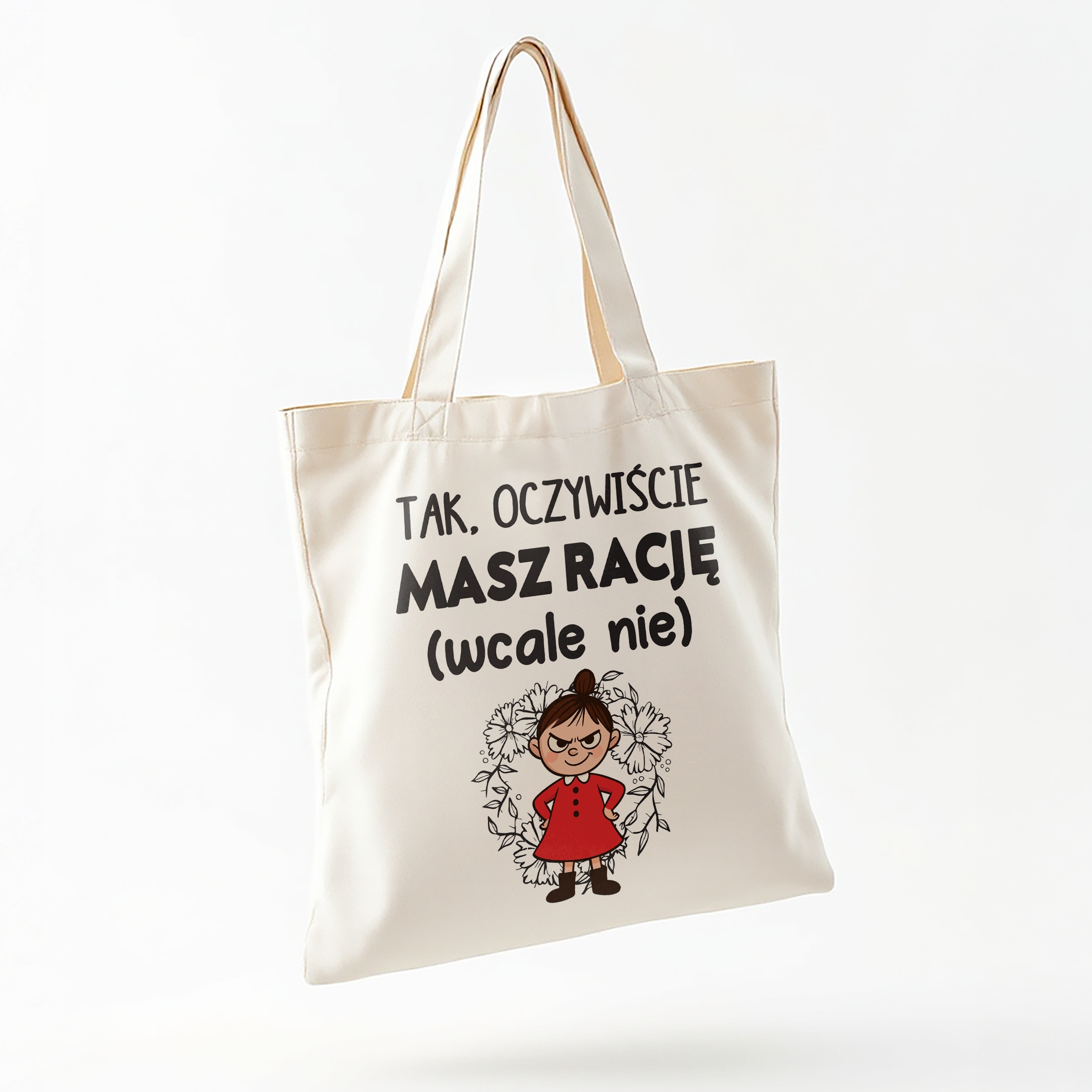 Torba bawełniana na zakupy Dzień Kobiet Prezent Zabawny Upominek