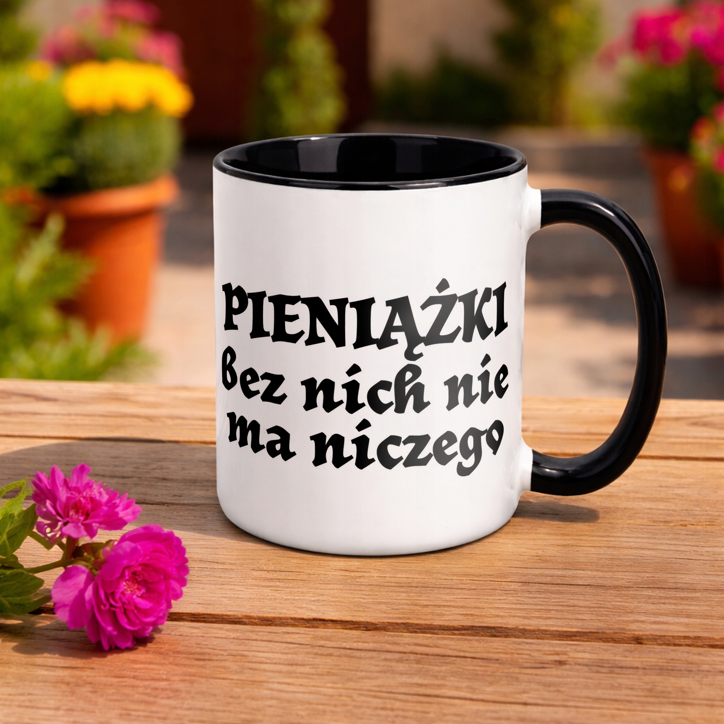 Kubek Czarny 1670 Pieniążki Dla Fanów Serialu Prezent