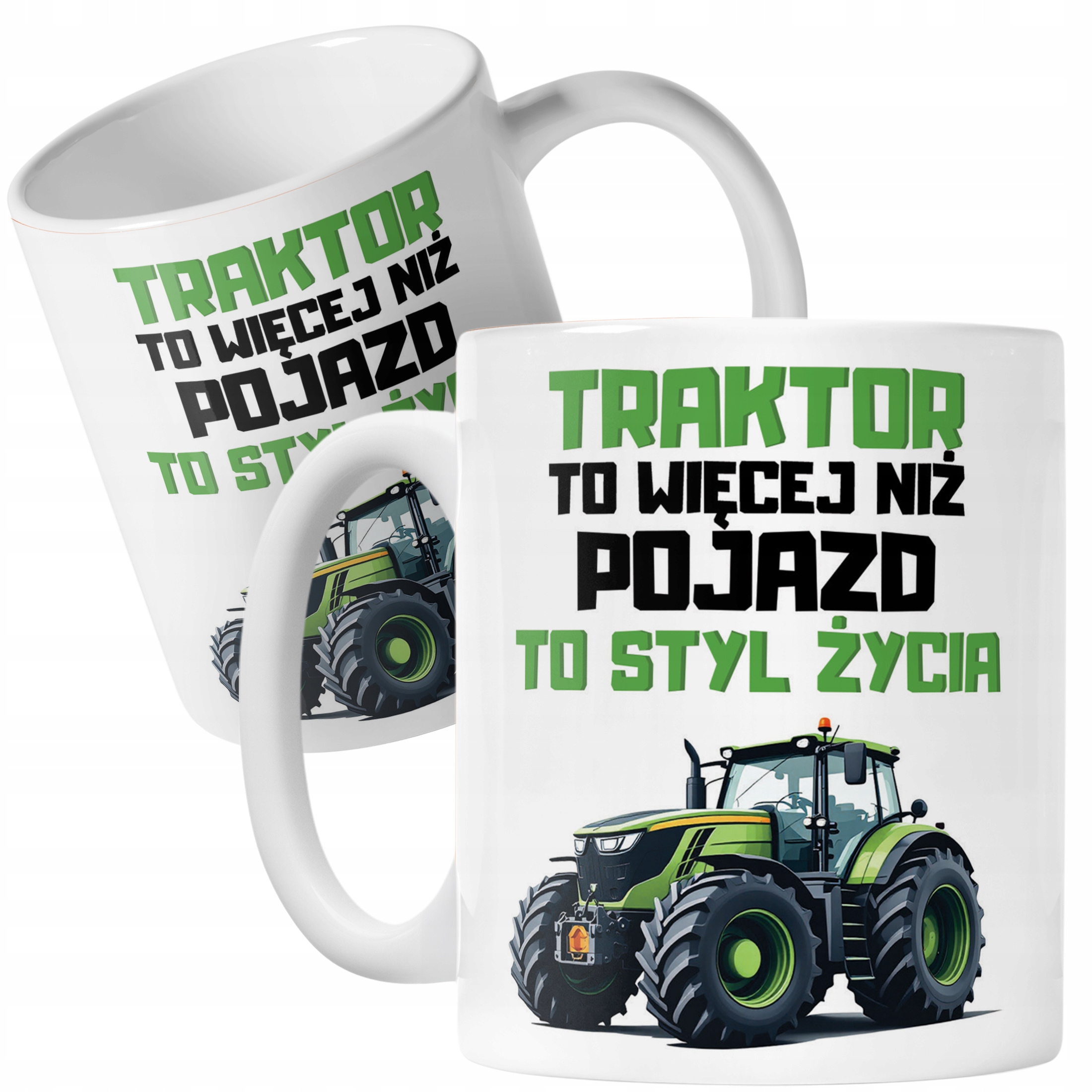 Kubek ceramiczny Rolnik Dla Rolnika Traktor Zabawny Prezent Upominek