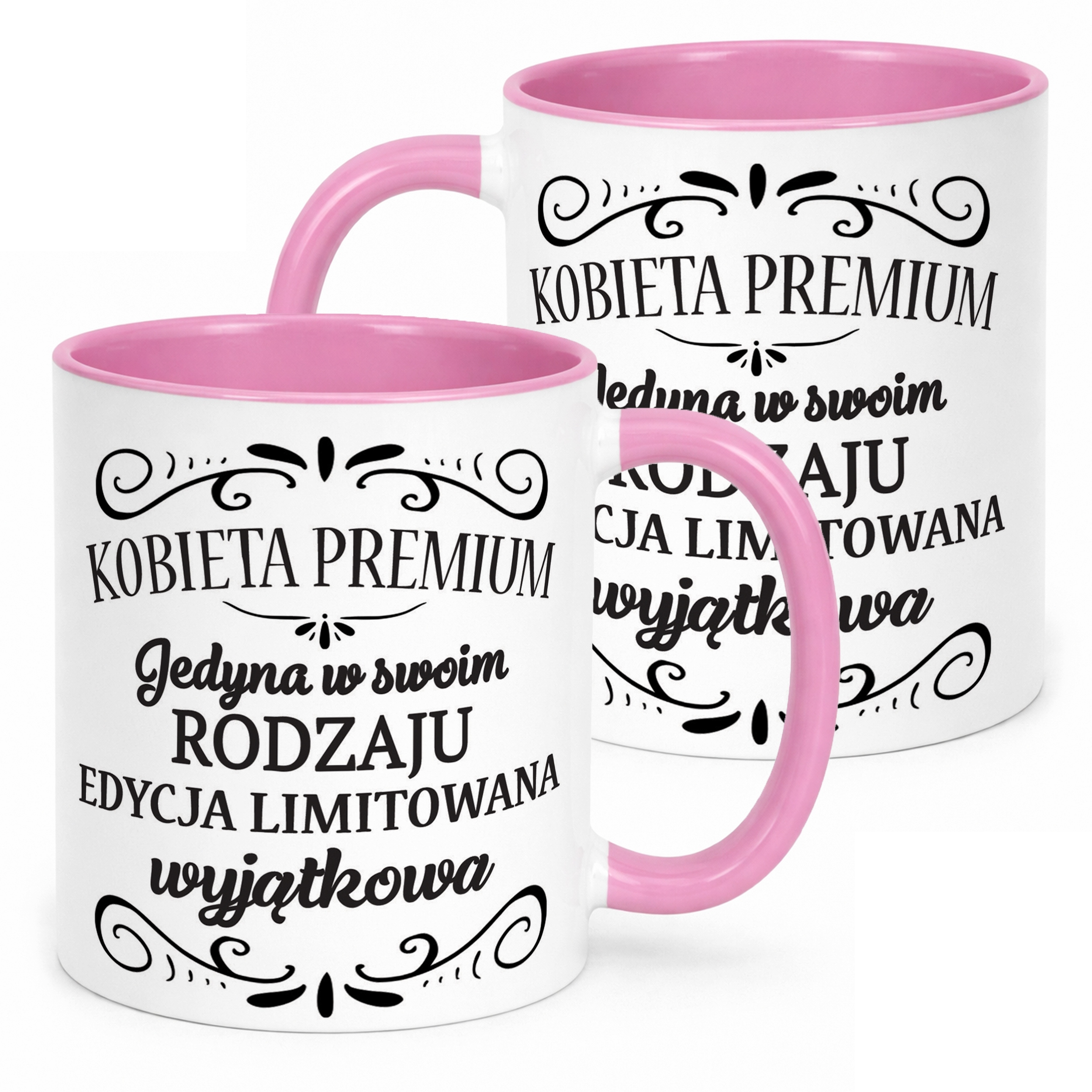 Kubek Różowy Dzień Kobiet Dla Kobiety Dziewczyny Prezent Upominek
