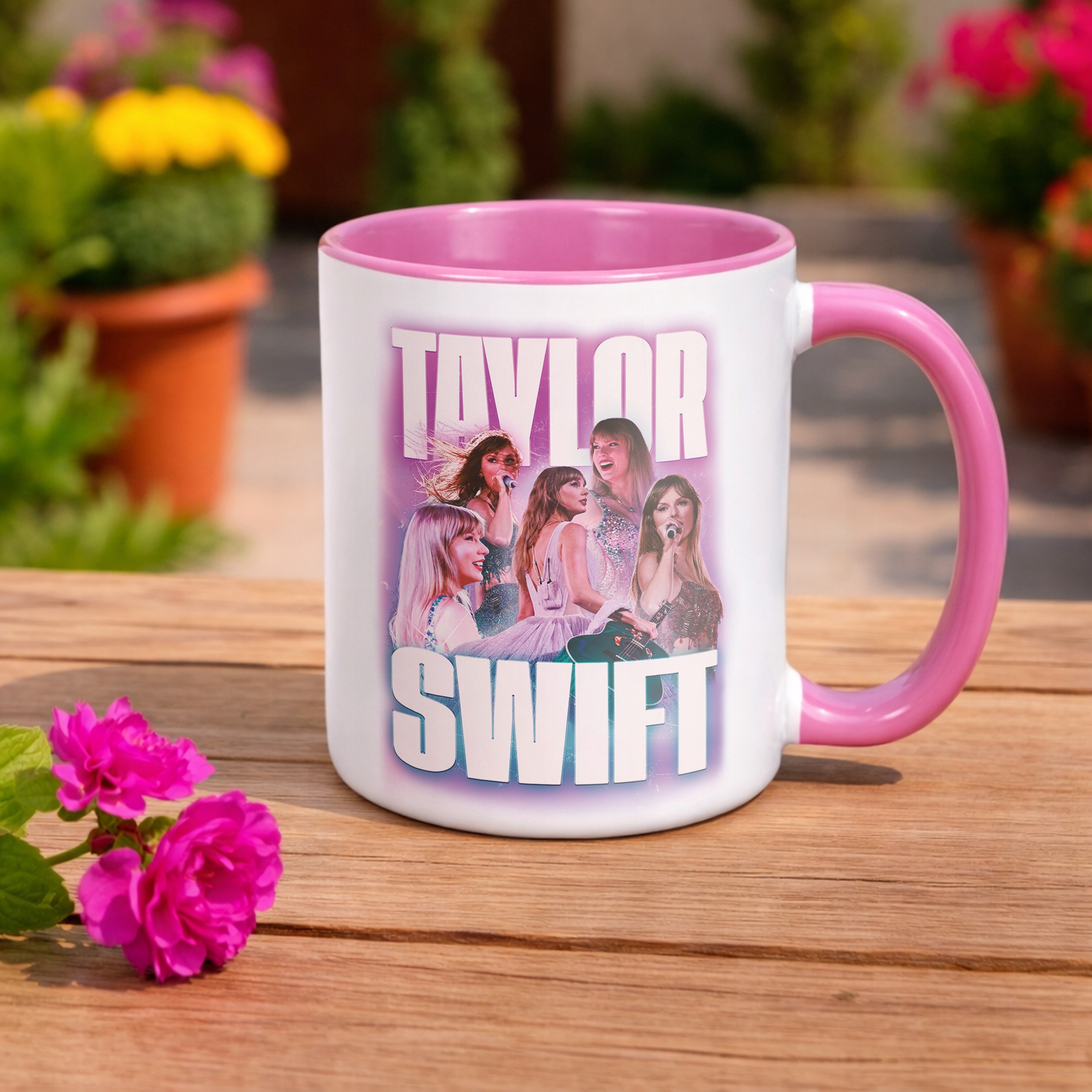 Kubek Różowy Taylor Swift Dla Fanów Prezent Upominek