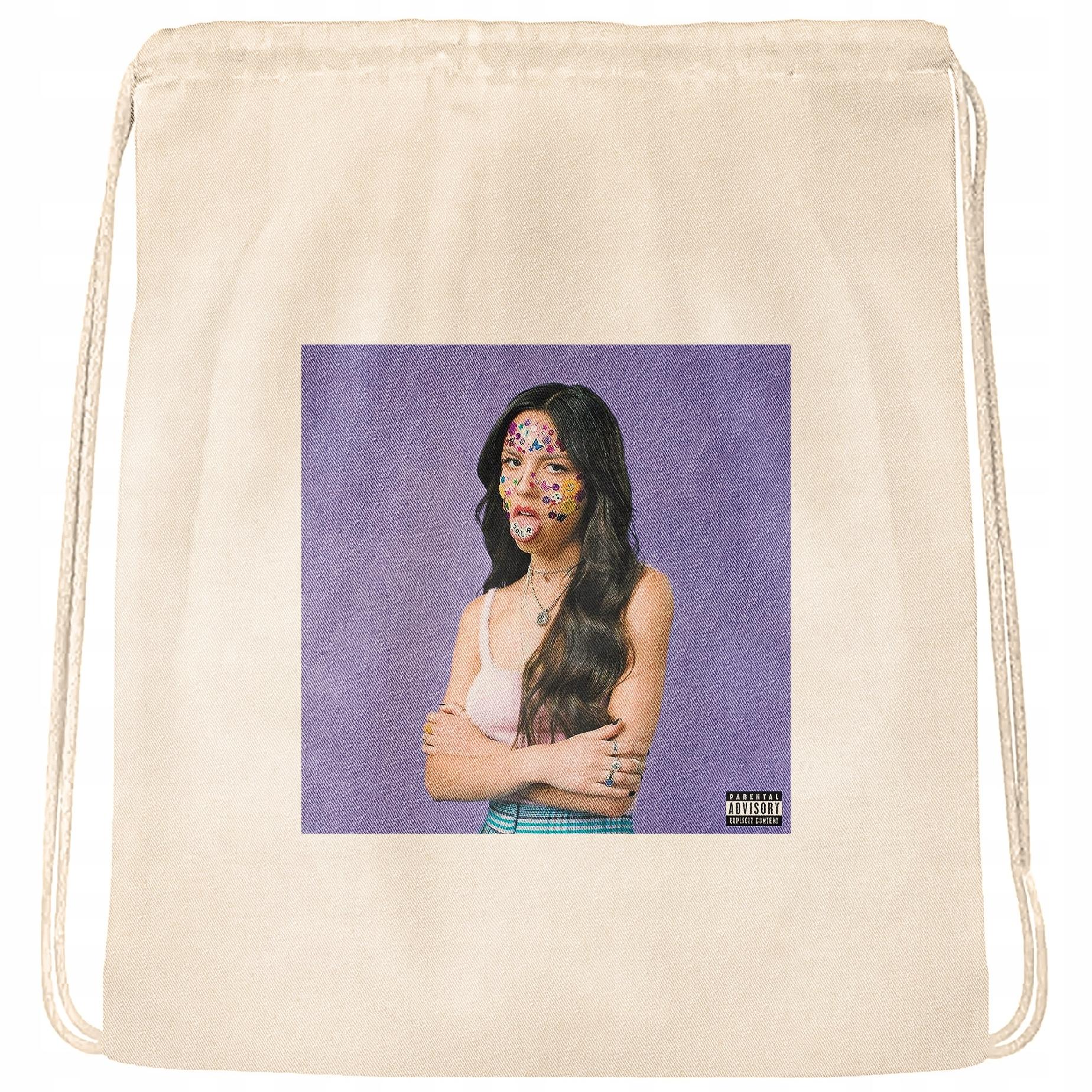 Plecak bawełniany 34×40 Olivia Rodrigo Sour