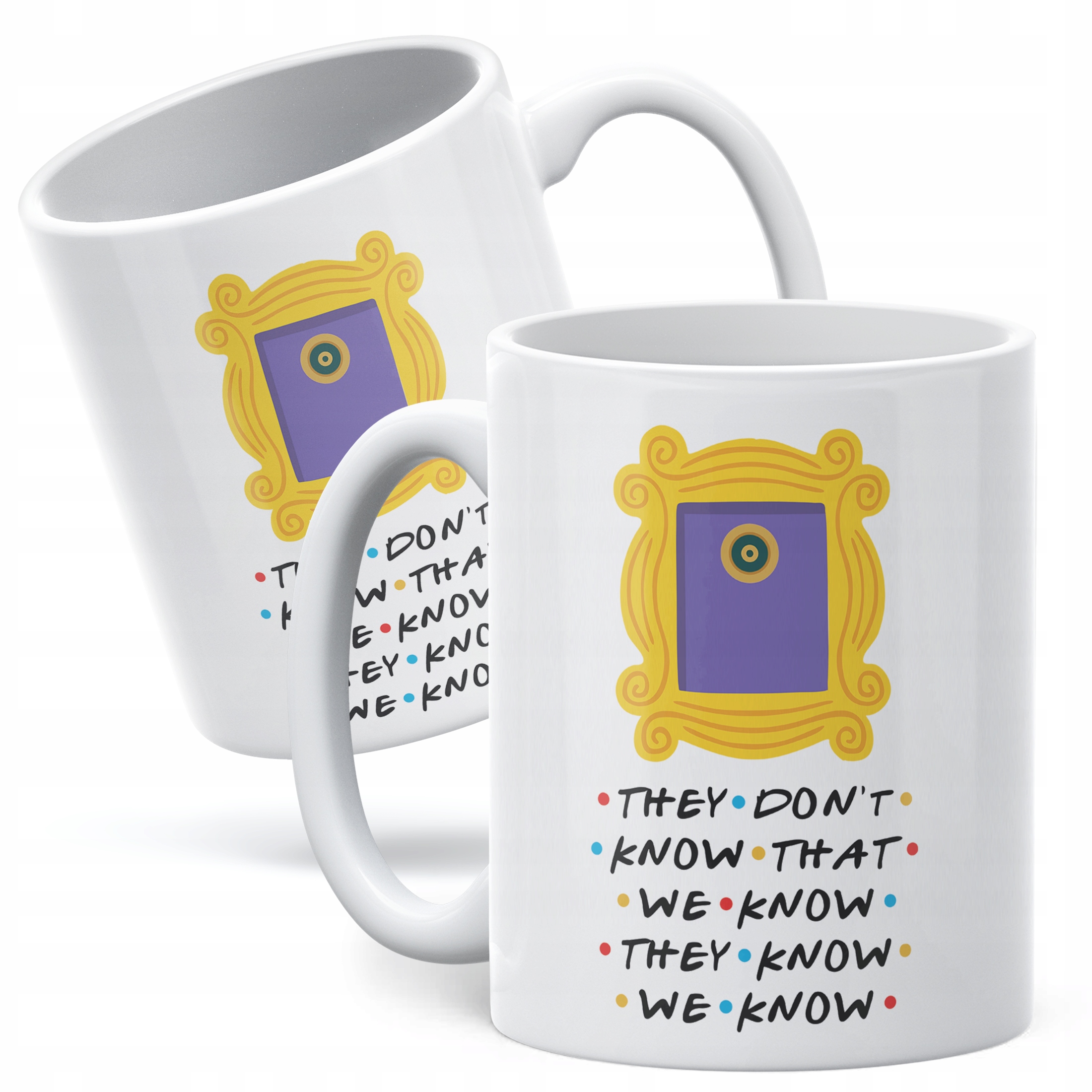 Kubek ceramiczny Friends Przyjaciele Dla Fanów Serialu Prezent Upominek