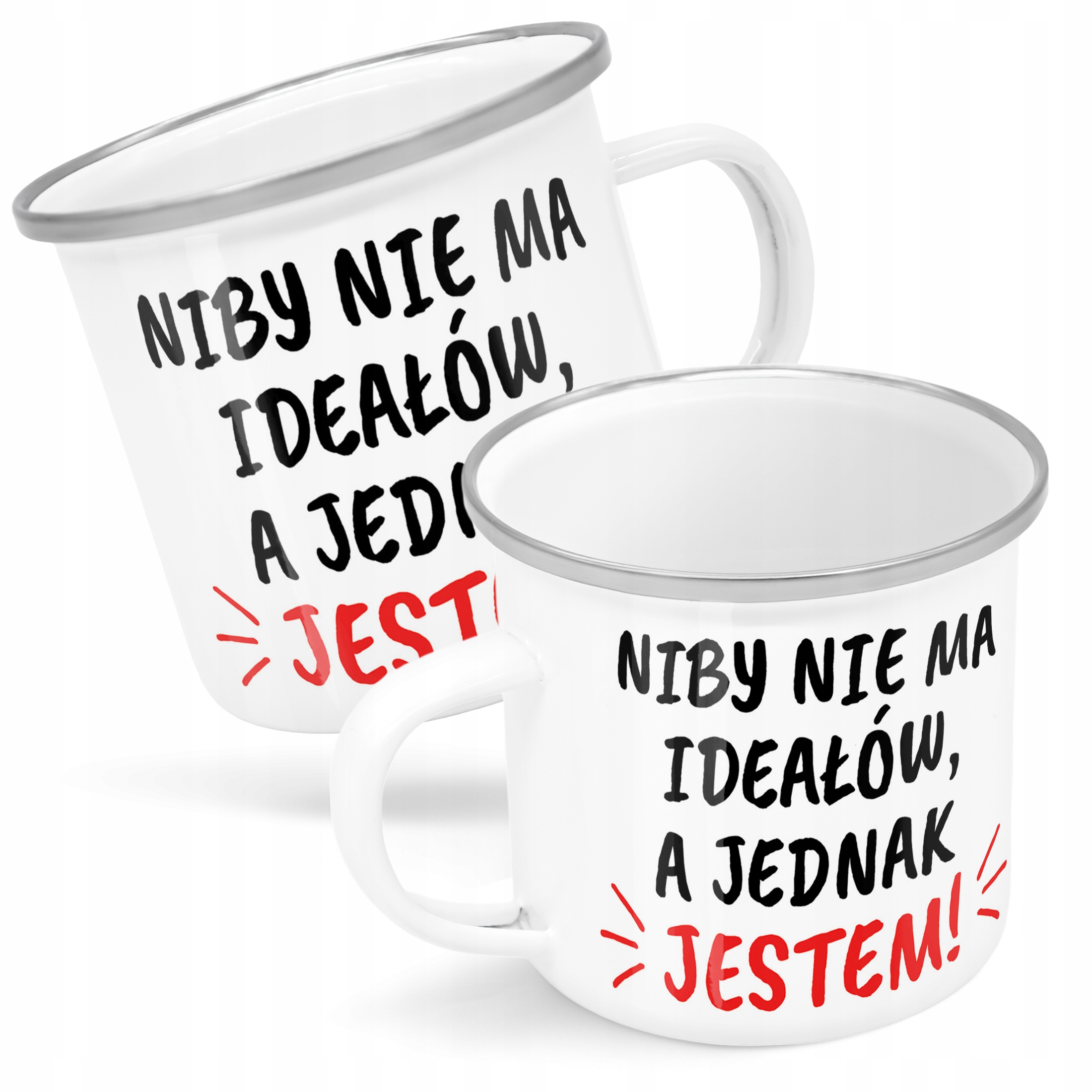 Emaliowany Kubek Garnuszek Dzień Kobiet Dla Kobiety Prezent Upominek