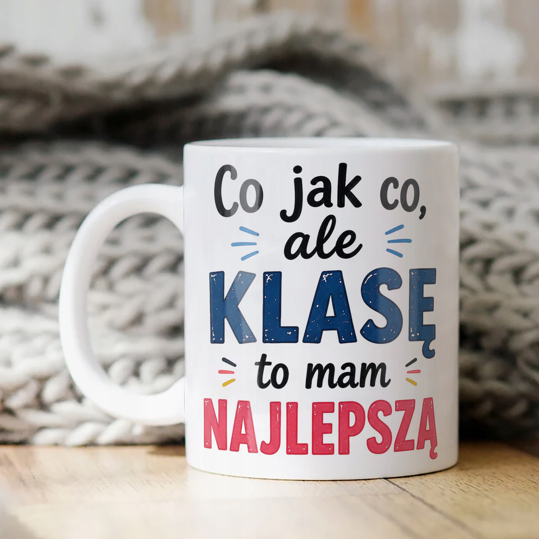 Kubek Dzień Nauczyciela Zakończenie Roku Dla Wychowawcy Prezent Upominek
