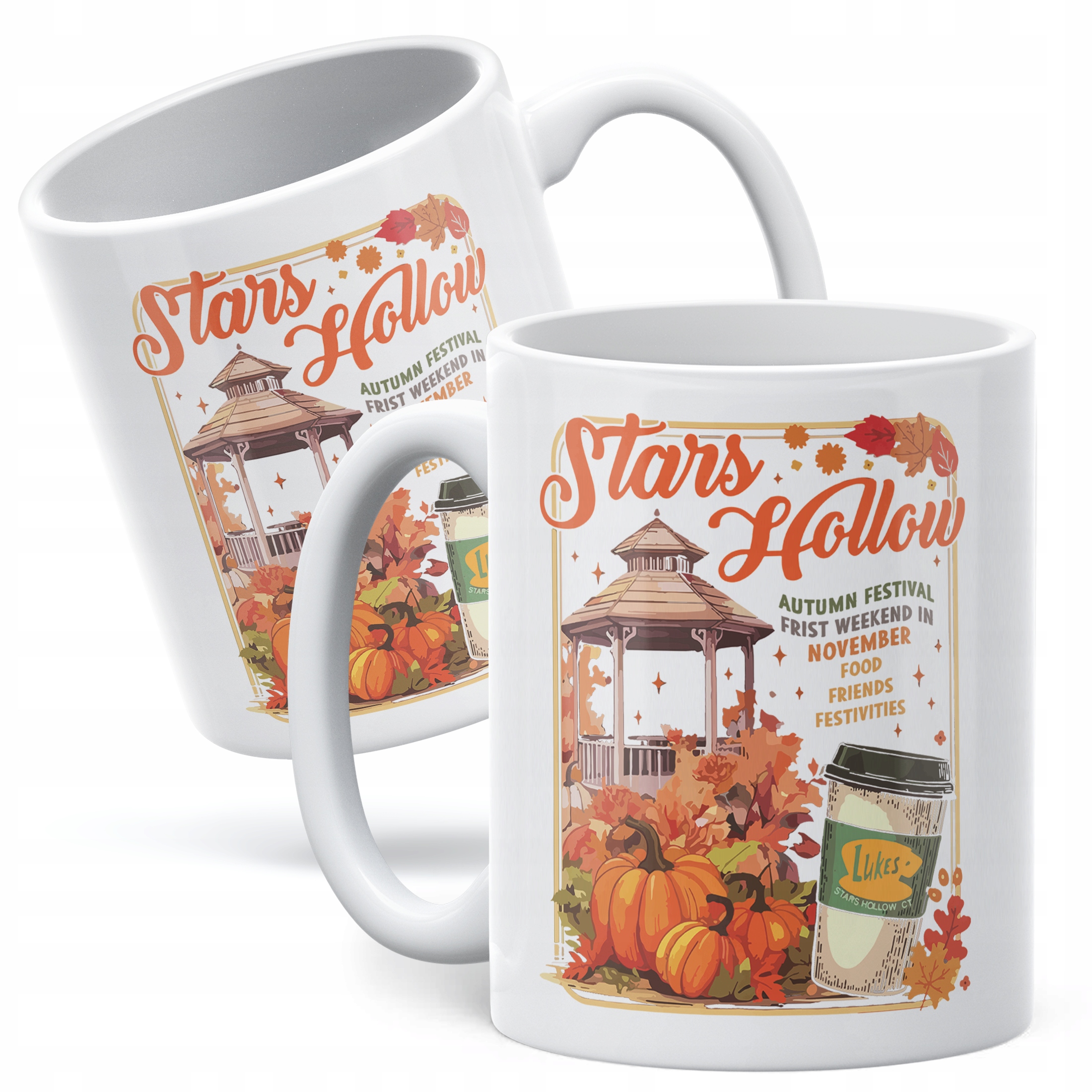 Kubek ceramiczny Gilmore Girls Dla Fanów Serialu Stars Hollow