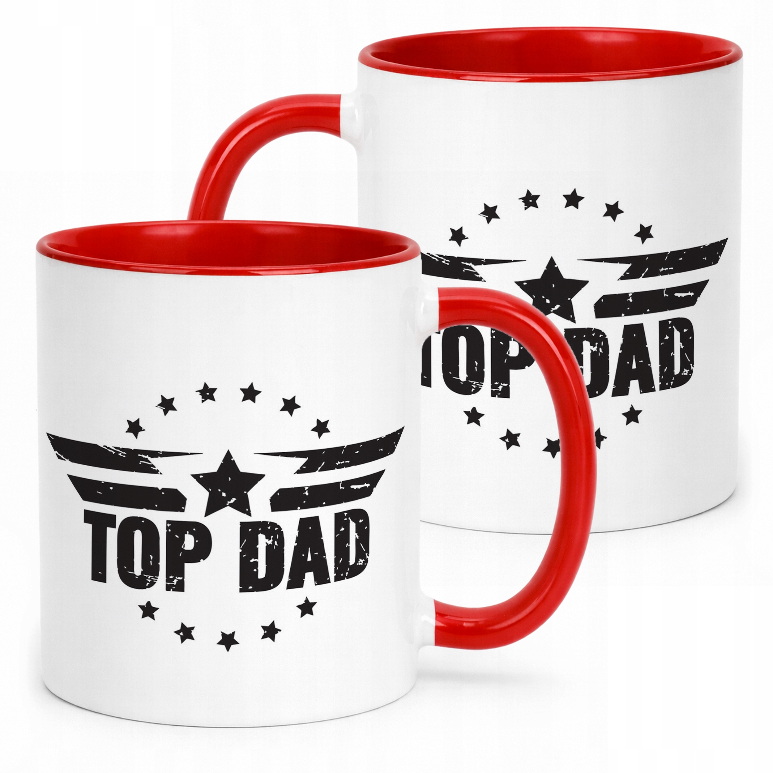 Kubek ceramiczny Dzień Ojca Dla Taty Top Dad Top Gun Prezent