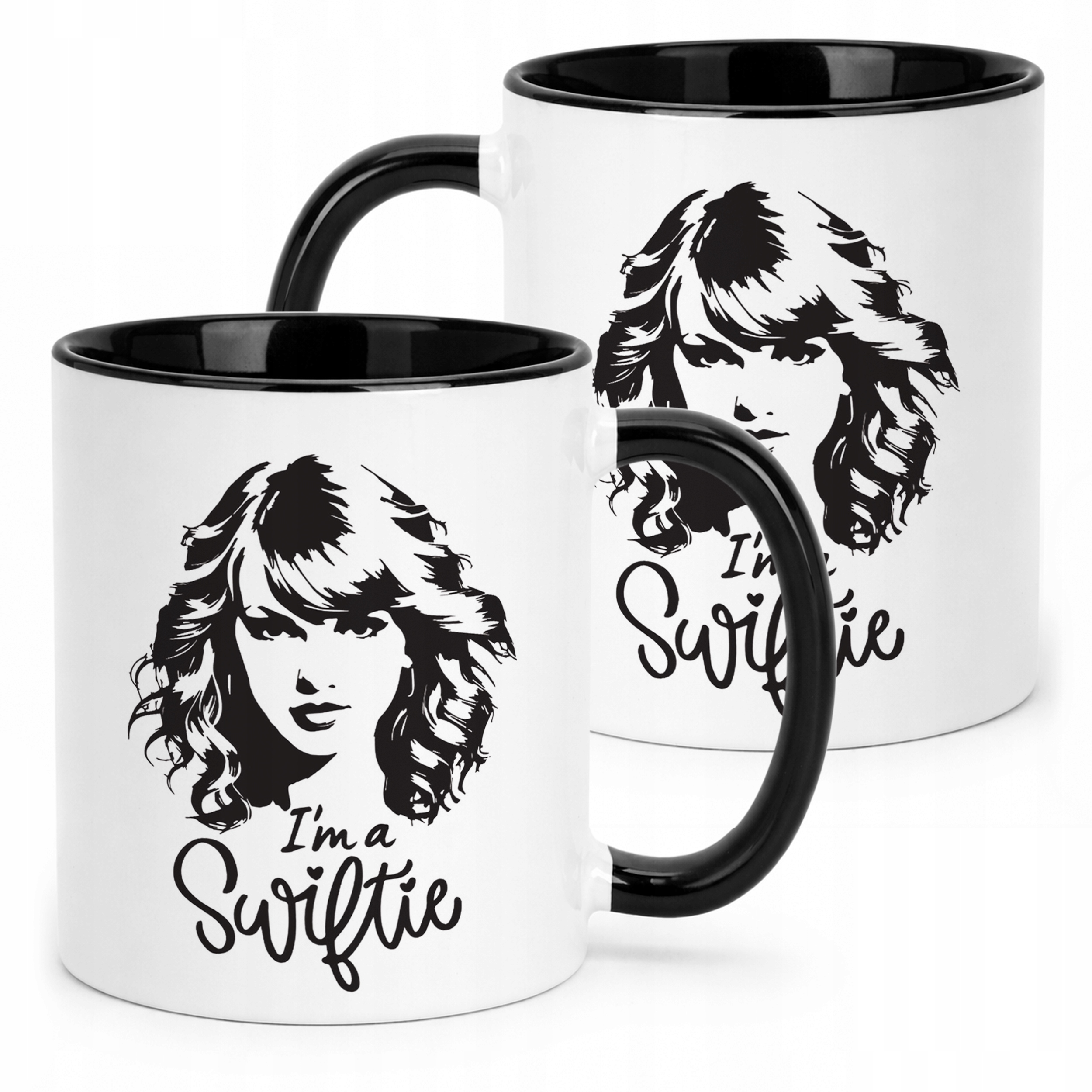Kubek Czarny Taylor Swift Dla Fanów Prezent Upominek