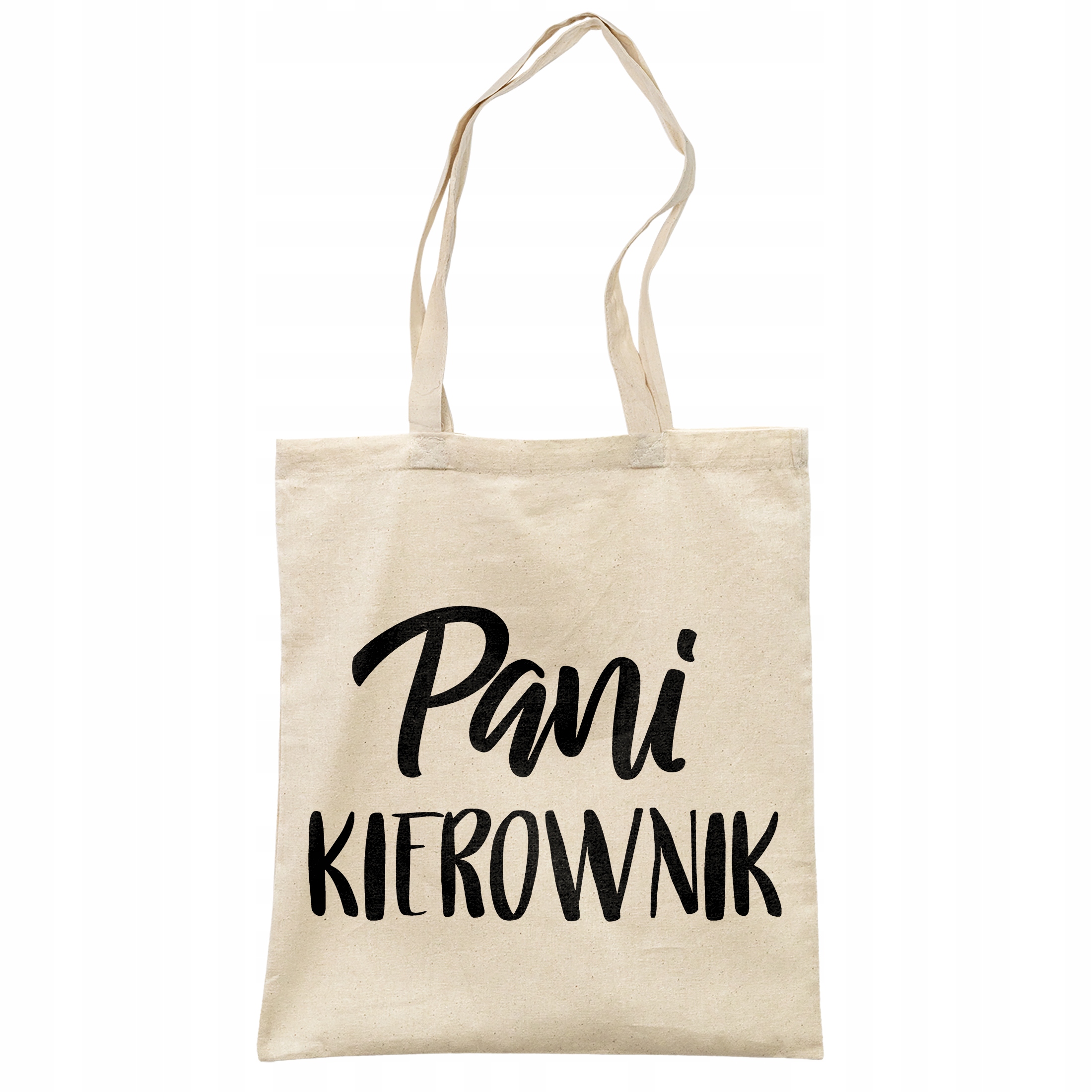 Torba bawełniana na zakupy Pani Kierownik Zabawny Prezent