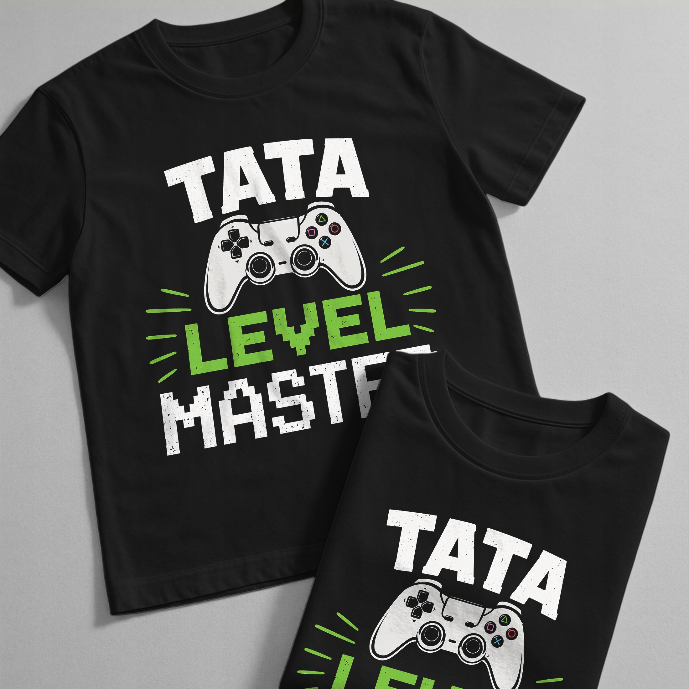 Koszulka czarna męska prezent dla taty na Dzień Ojca upominek r. 3XL
