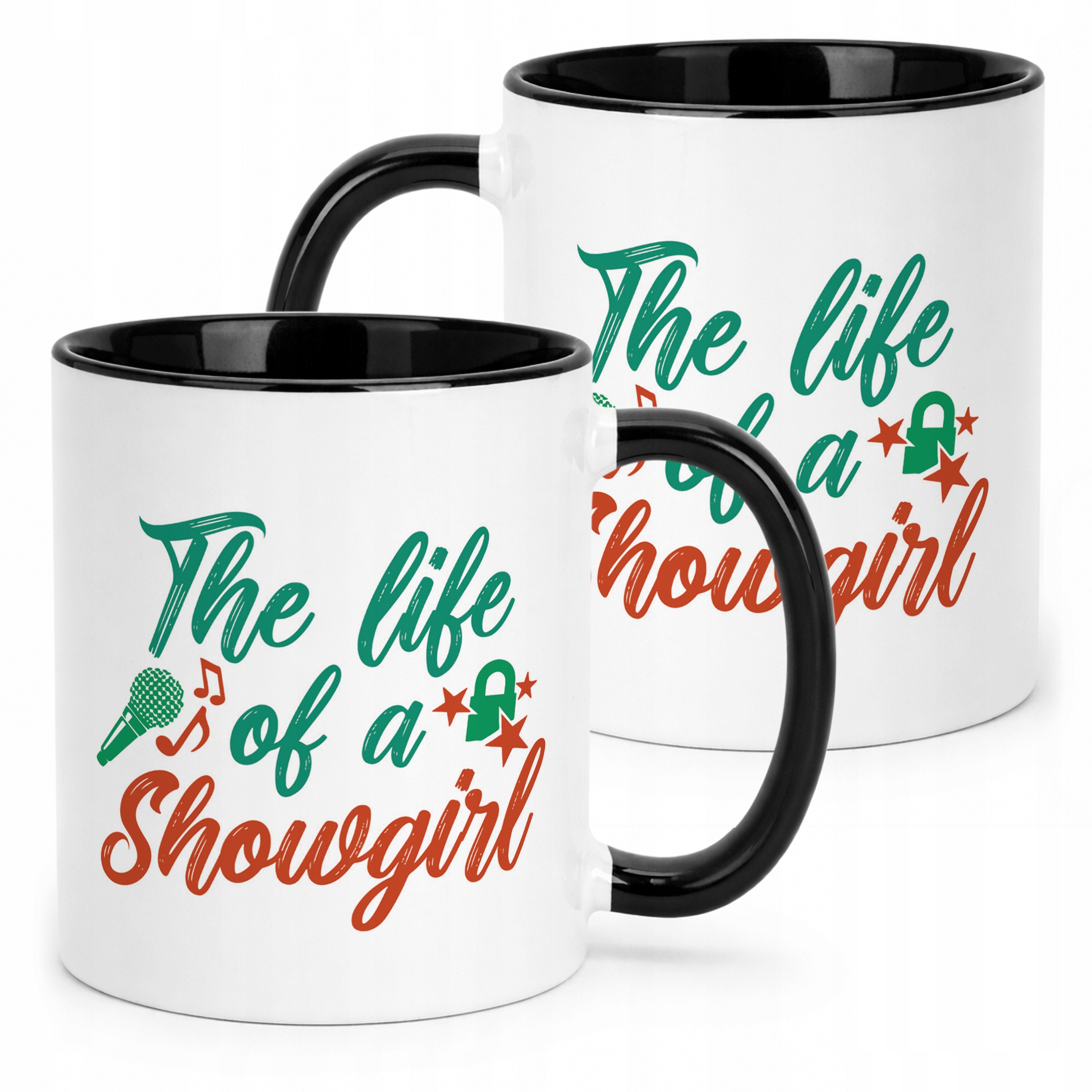 Kubek Czarny Taylor Swift The Life Of A Showgirl Dla Fanów Prezent