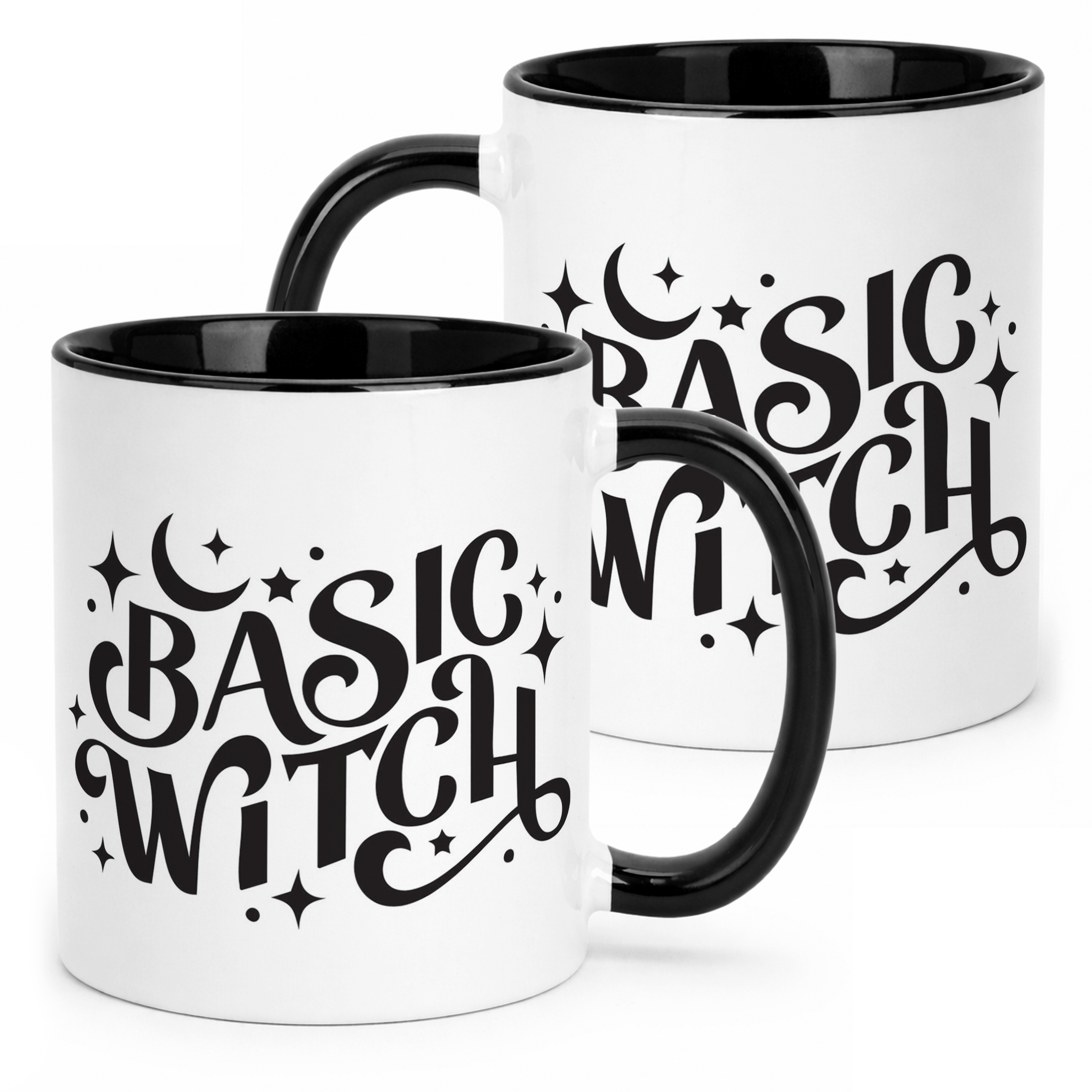 Kubek Czarny Halloween Basic Witch Jesień Wiedźma Prezent Upominek