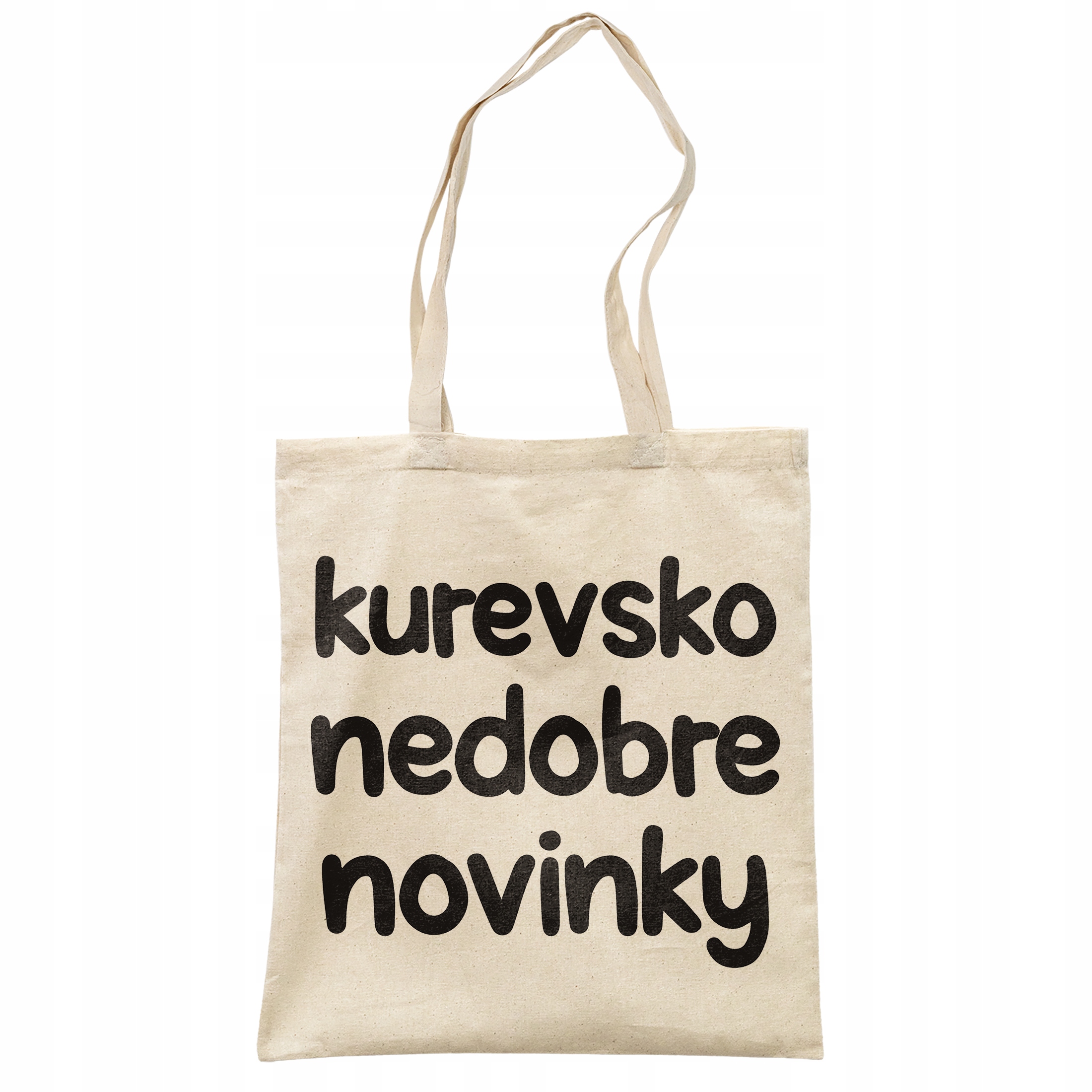 Torba bawełniana na zakupy Ku**vsko Nedobre Novinky Zabawny Prezent